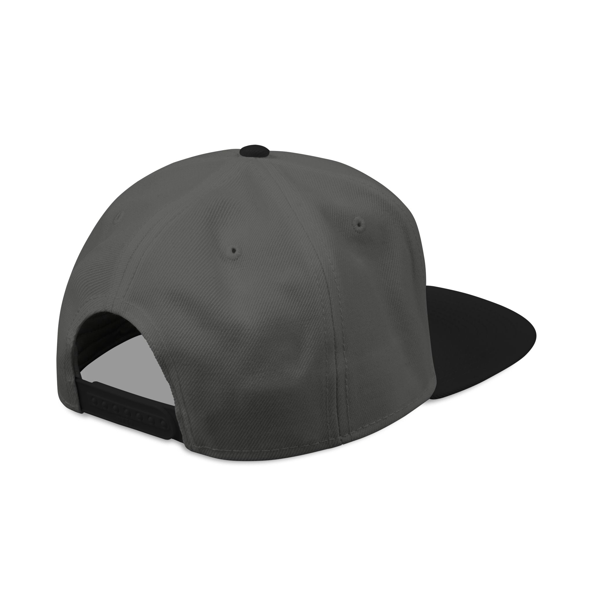 Embroidered Minimal Flag Snapback Hat