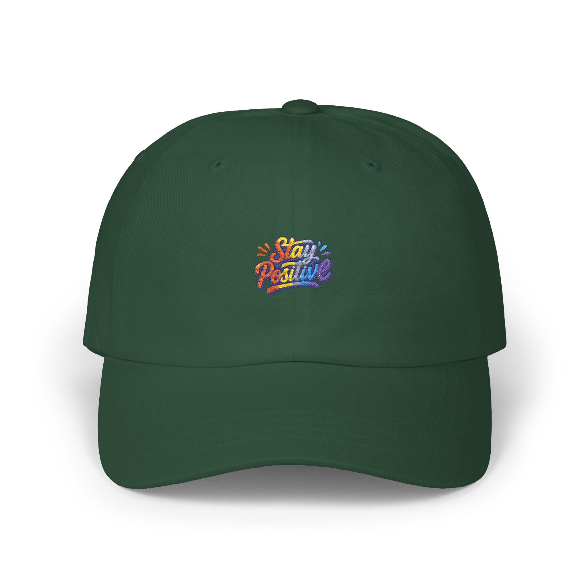 Classic Dad Cap — Colorful 'Stay Rad' Embroidered Baseball Hat