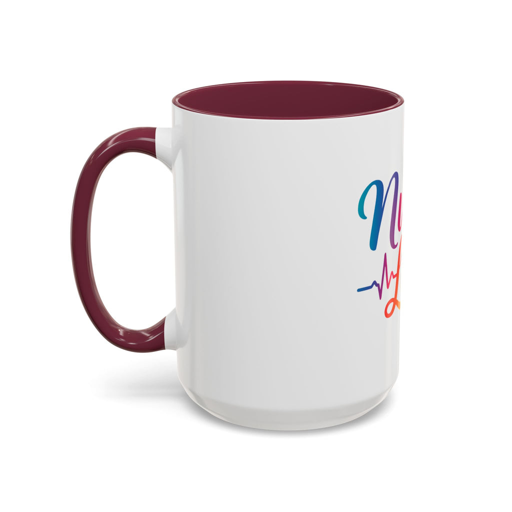 Nurse Life Rainbow Coffee Mug (11oz & 15oz)