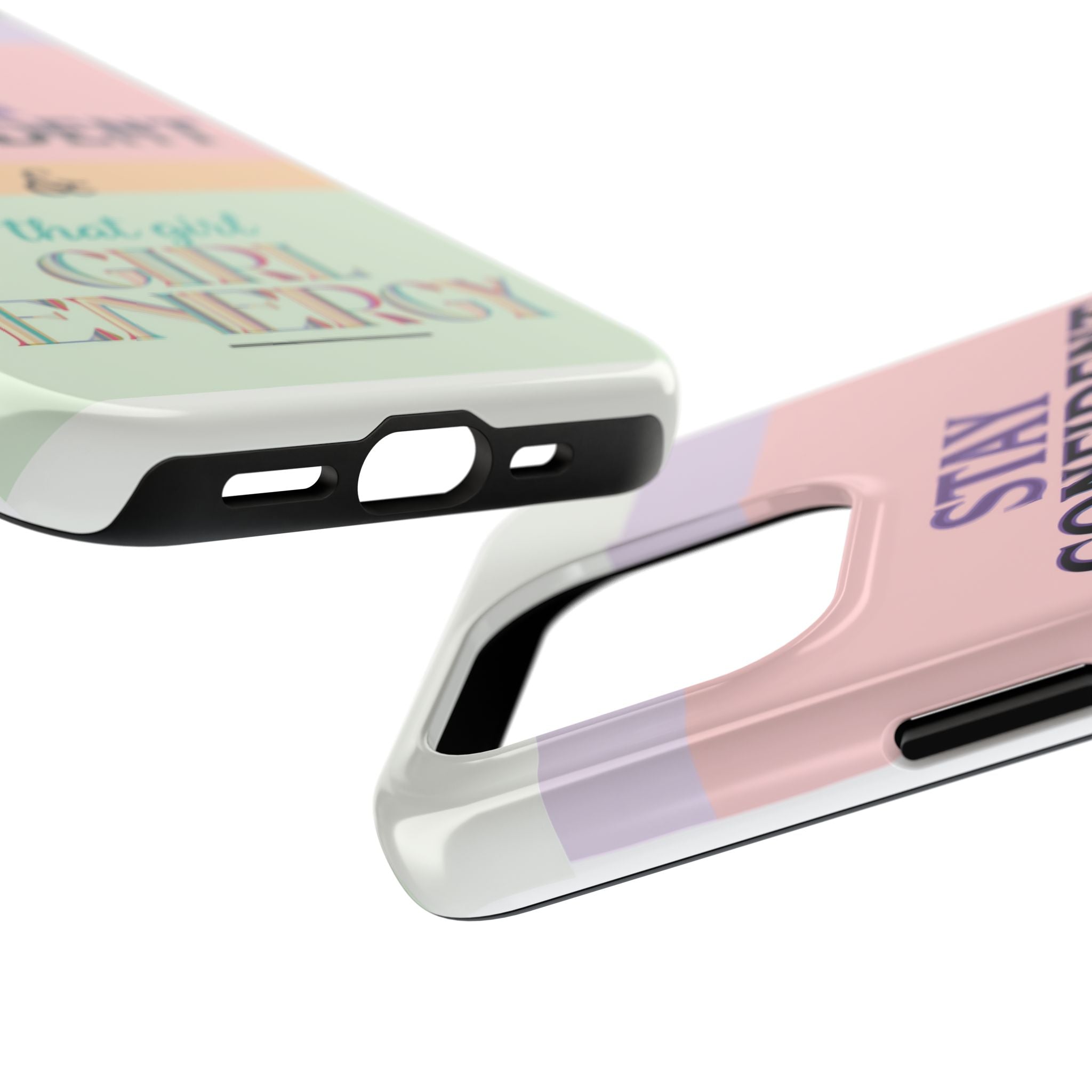 Stay Confident Tough Phone Case — That Girl / Girl Energy Pastel Protective Cover