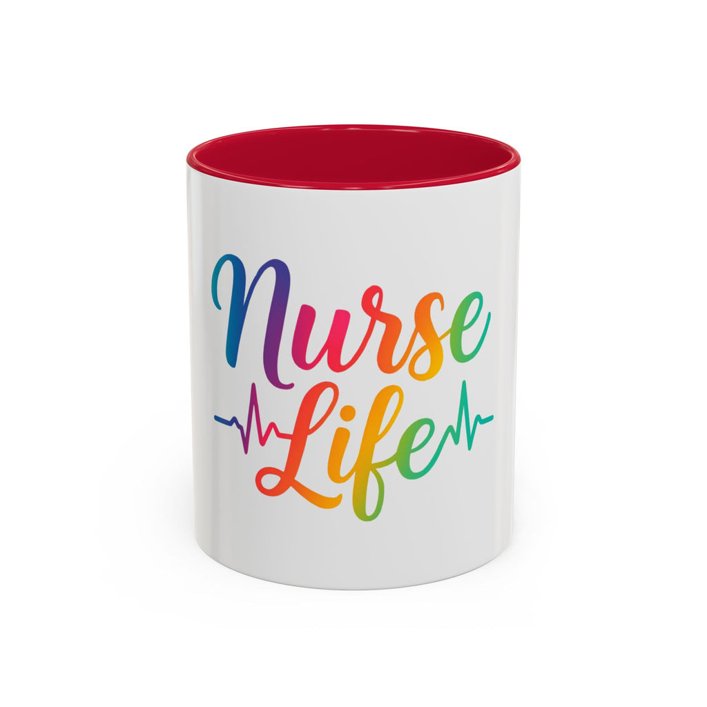 Nurse Life Rainbow Coffee Mug (11oz & 15oz)