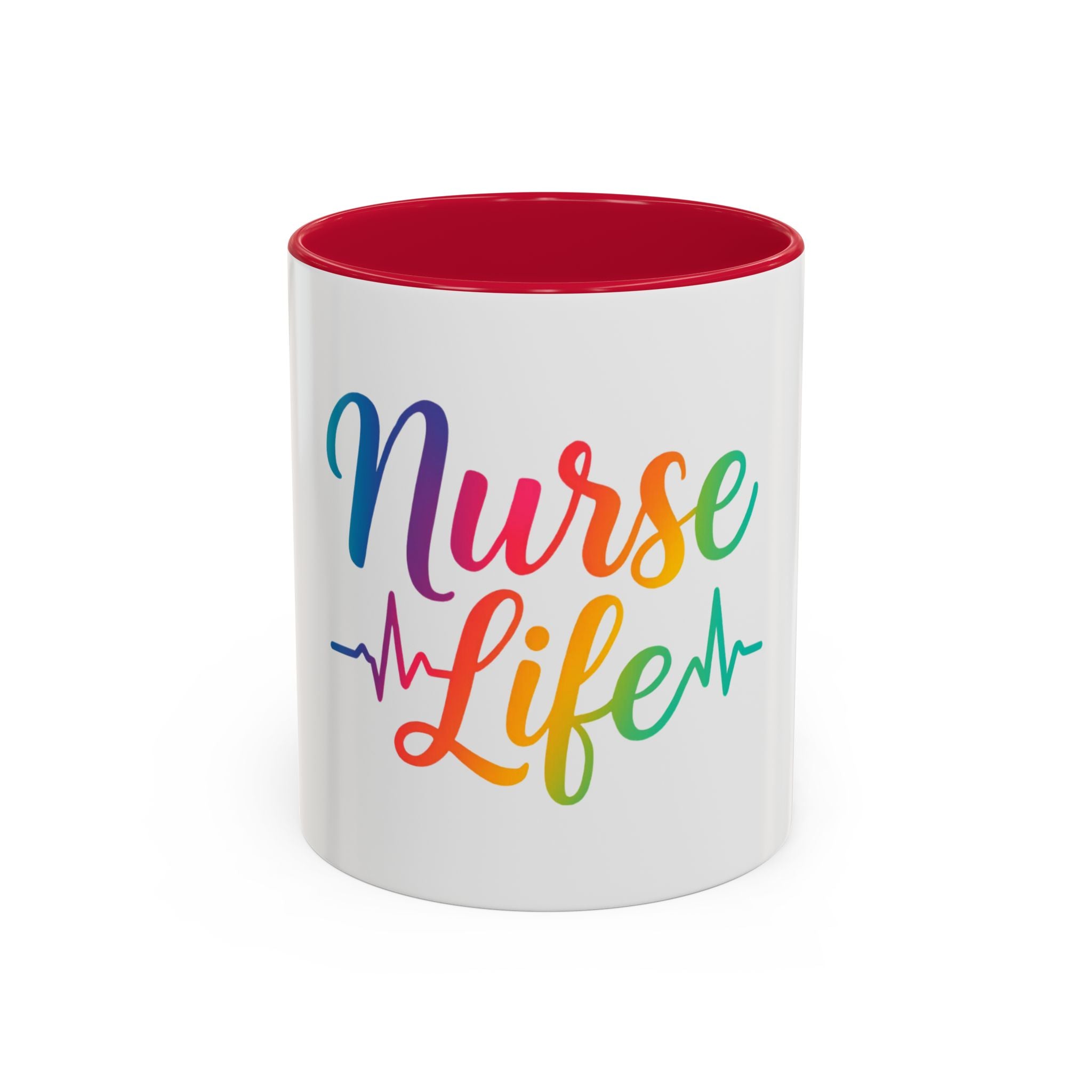 Nurse Life Rainbow Coffee Mug (11oz & 15oz)
