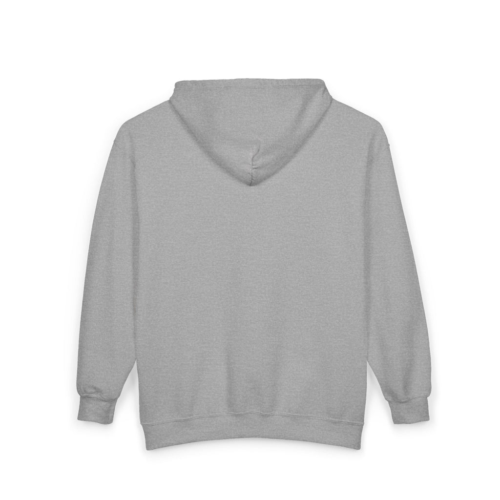 Zip Hoodie - 'Mentally Somewhere Else' Cozy Full-Zip Hooded Sweatshirt