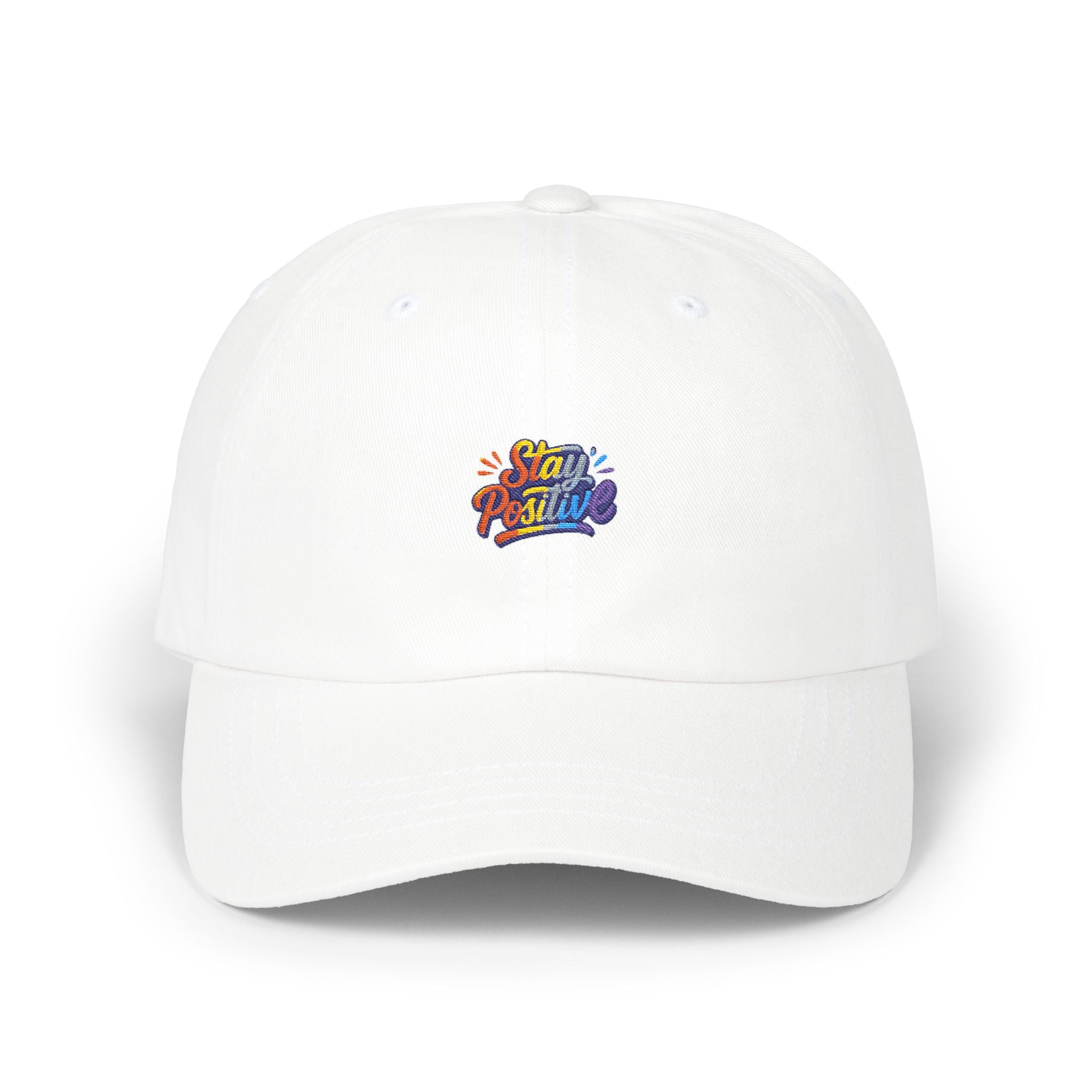 Classic Dad Cap — Colorful 'Stay Rad' Embroidered Baseball Hat