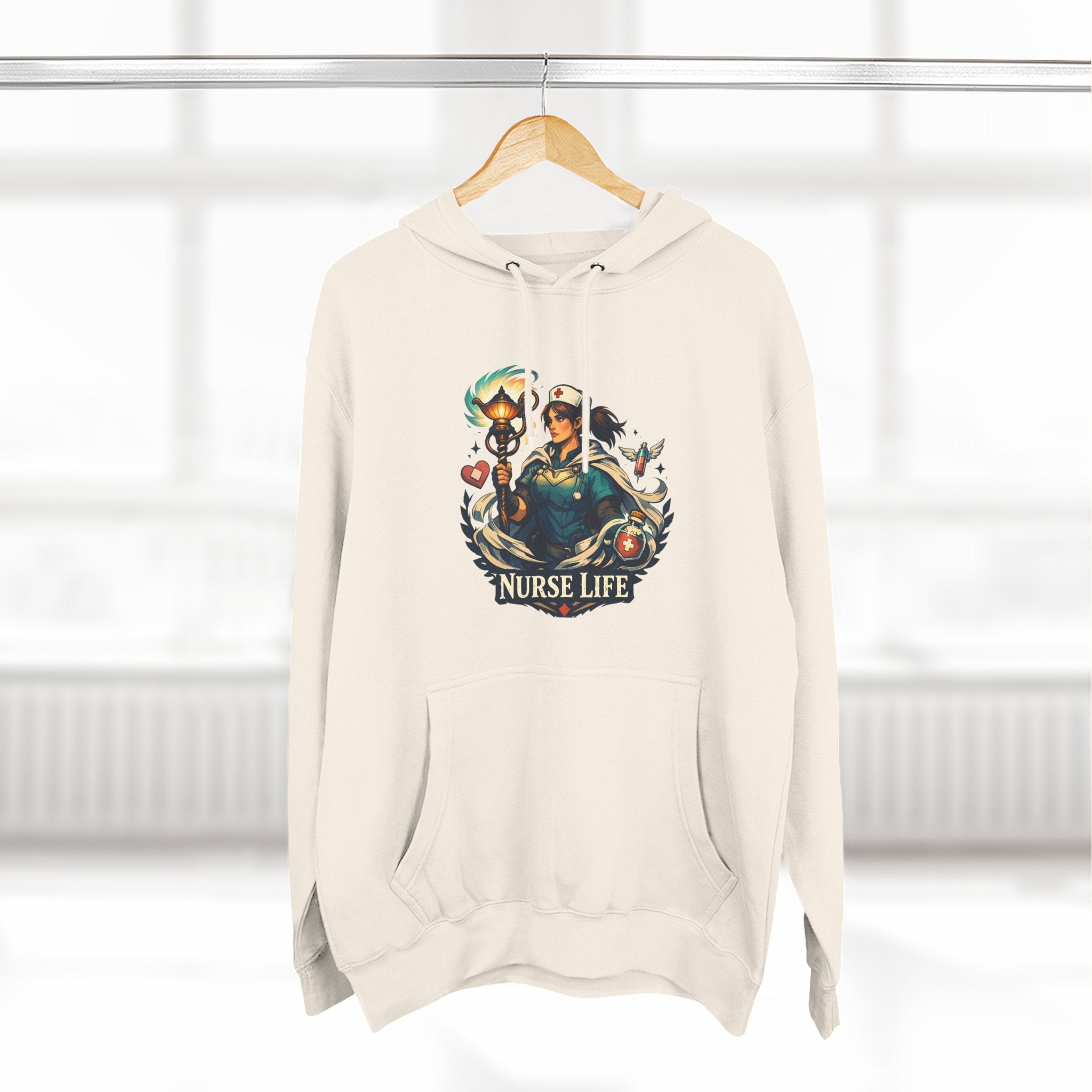 Nurse Life Rainbow Hoodie