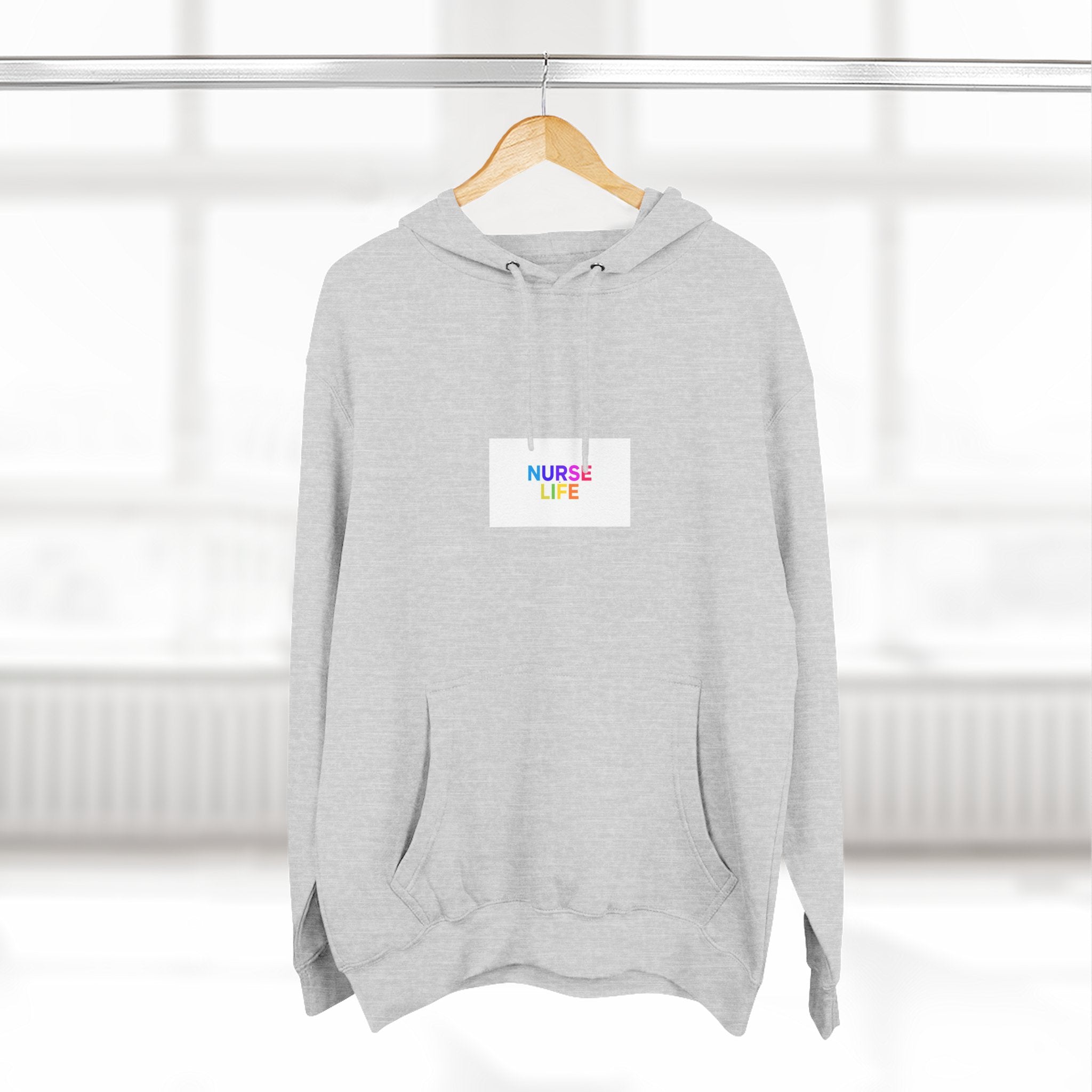 Nurse Life Rainbow Hoodie