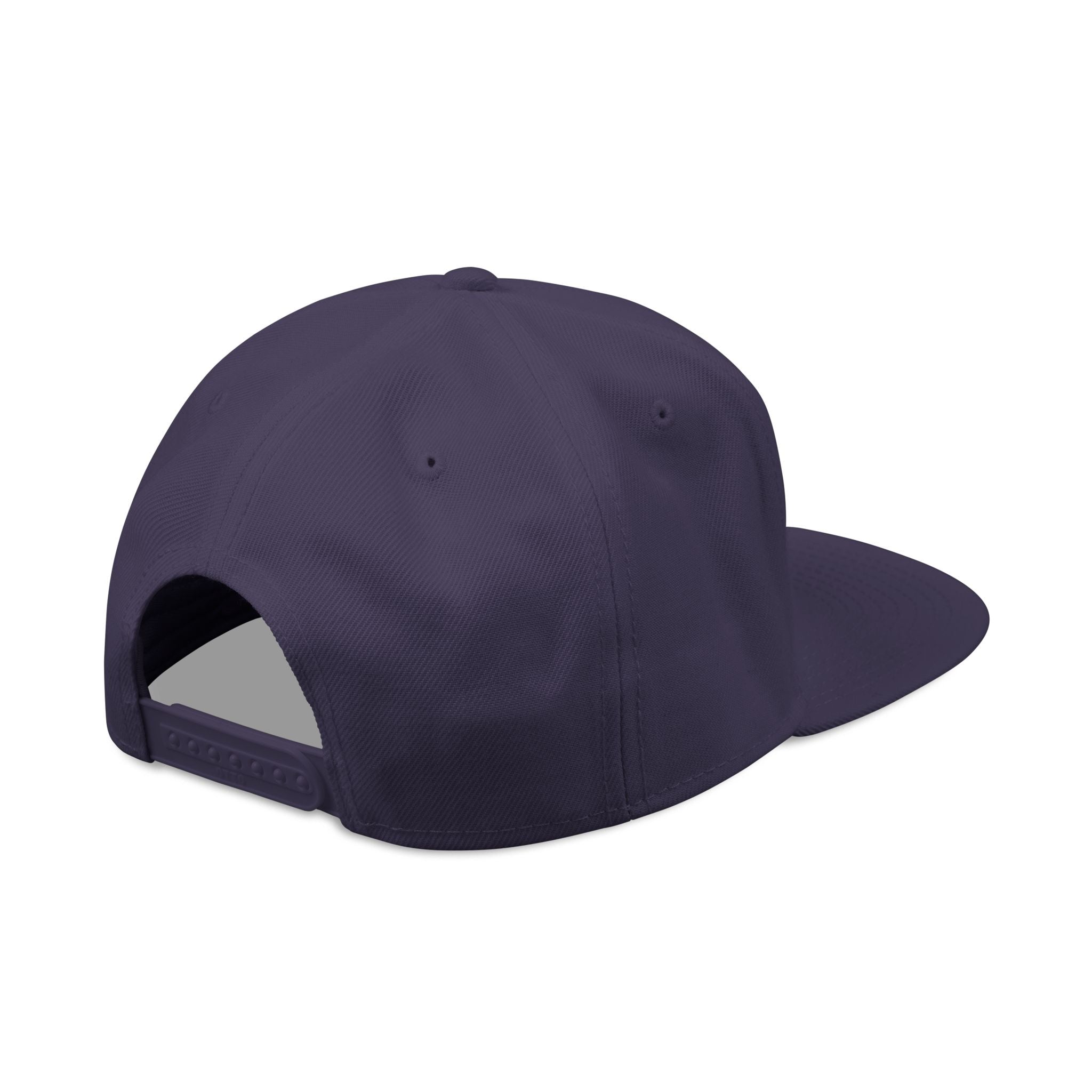 Embroidered Minimal Flag Snapback Hat