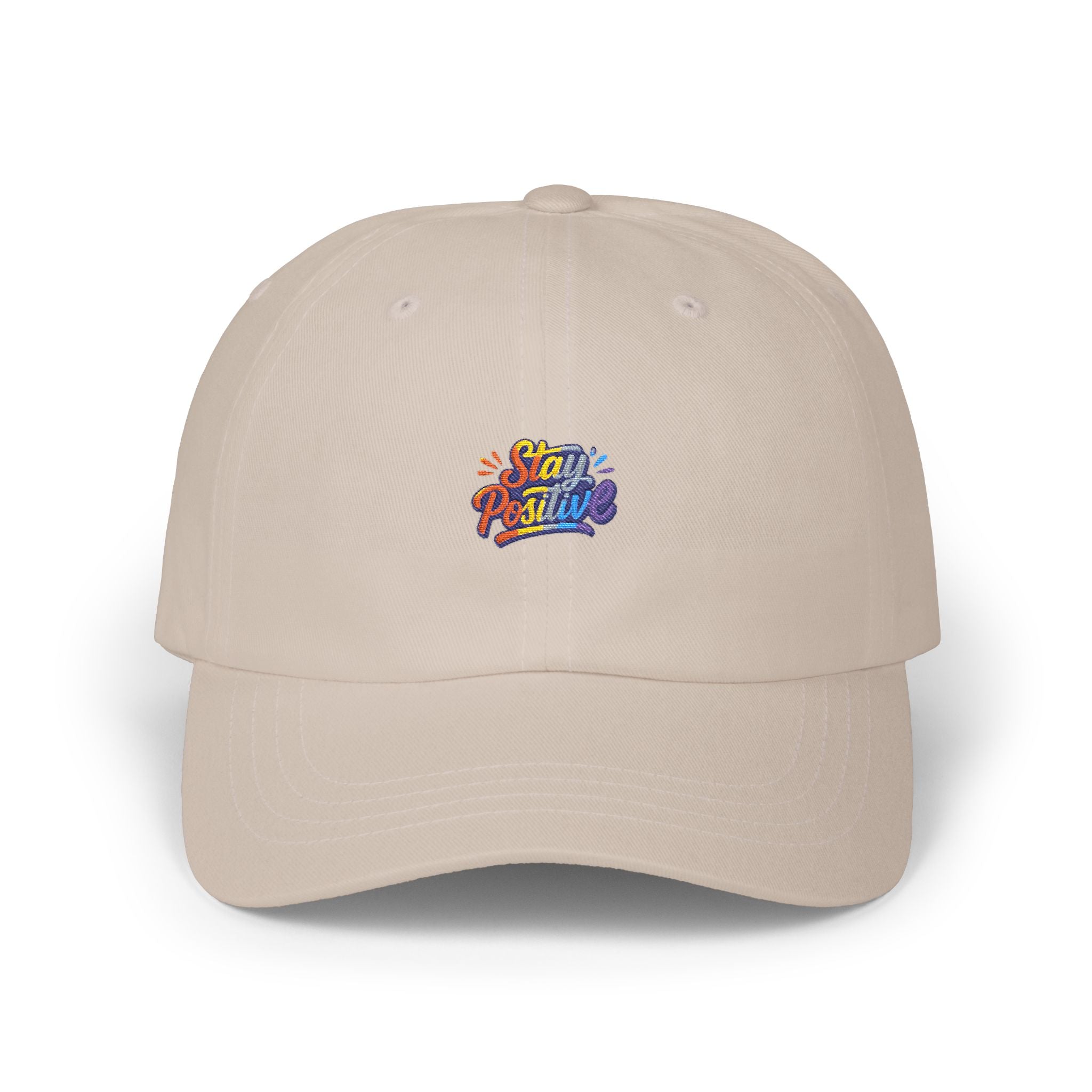 Classic Dad Cap — Colorful 'Stay Rad' Embroidered Baseball Hat