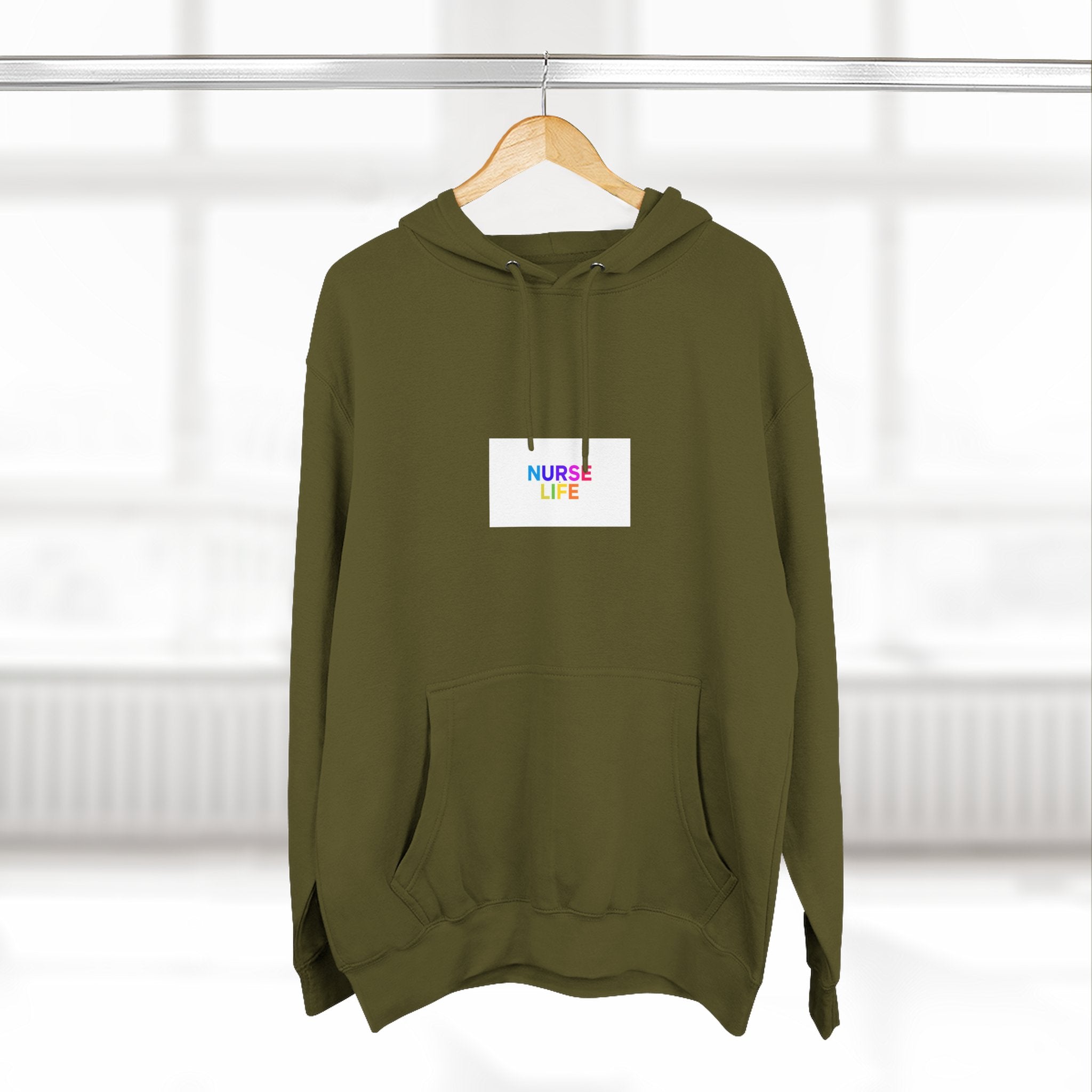 Nurse Life Rainbow Hoodie