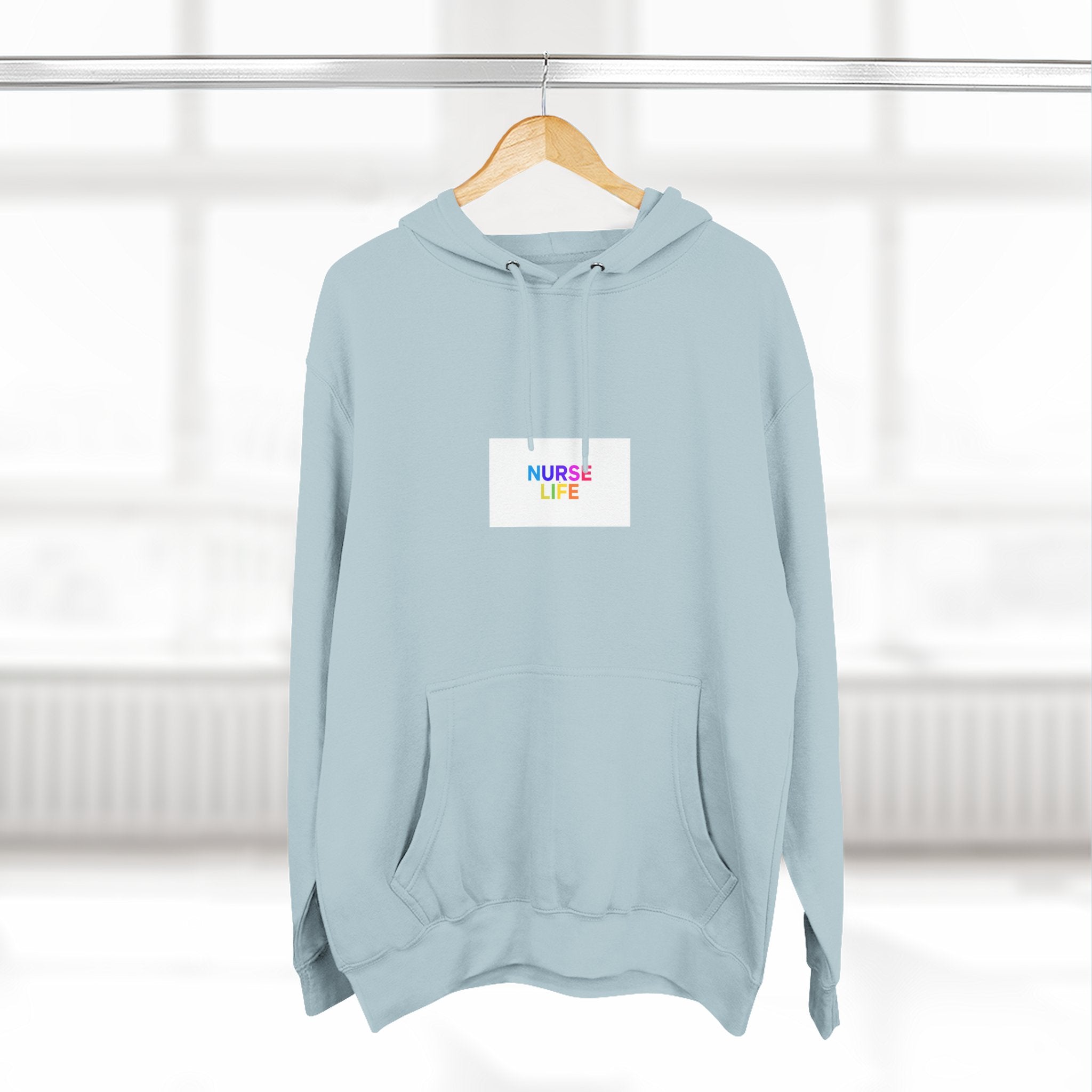 Nurse Life Rainbow Hoodie