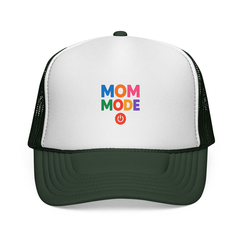 Mom Mode Trucker Cap — Colorful Playful Mom Hat