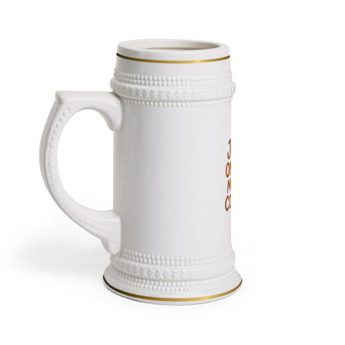 Coffee Stein Mug – “Just One More Coffee” Ceramic Beer Stein for Coffee Lovers