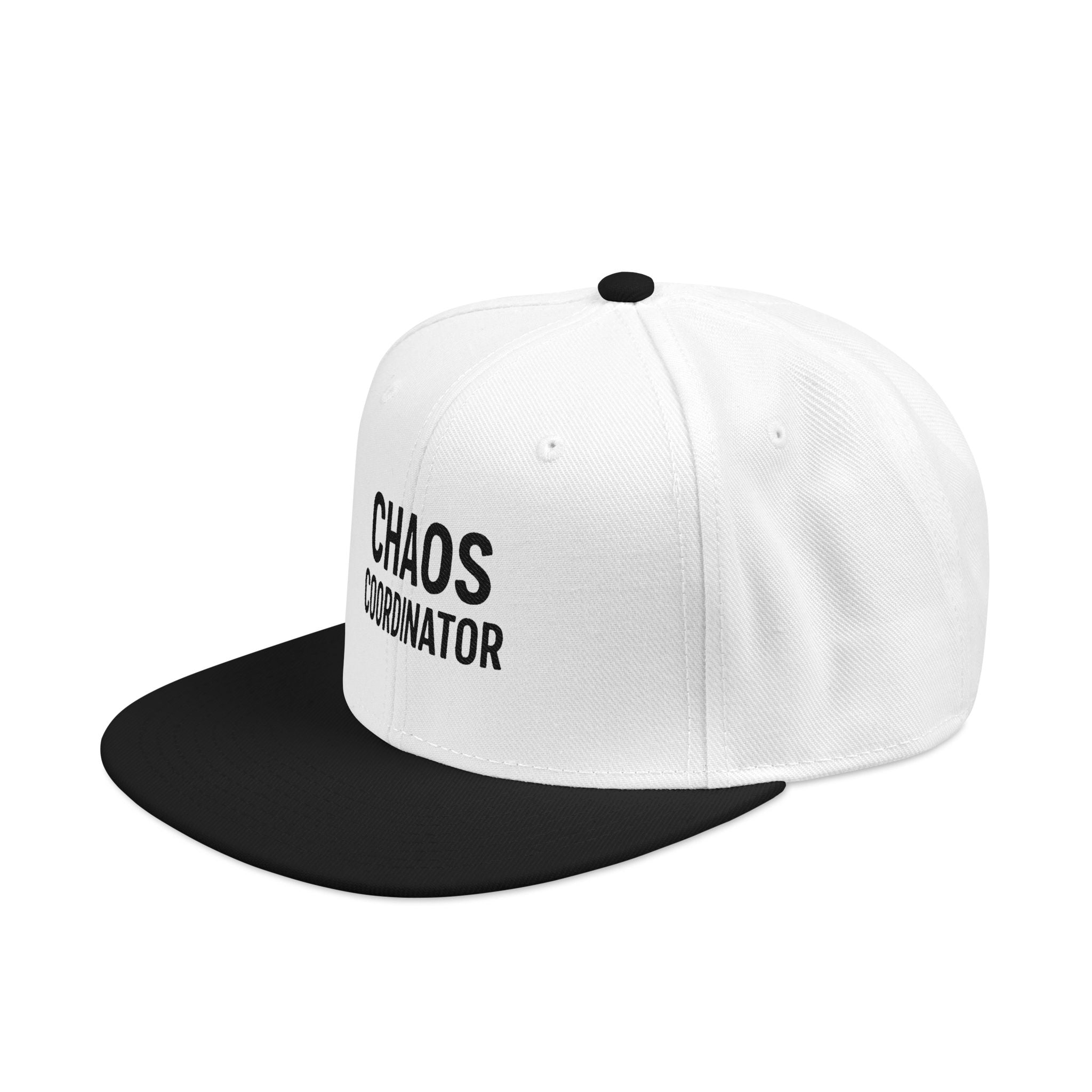 Embroidered Minimal Flag Snapback Hat