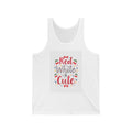 Red, White & Cute Tank Top — Patriotic 4th of July Graphic Tank