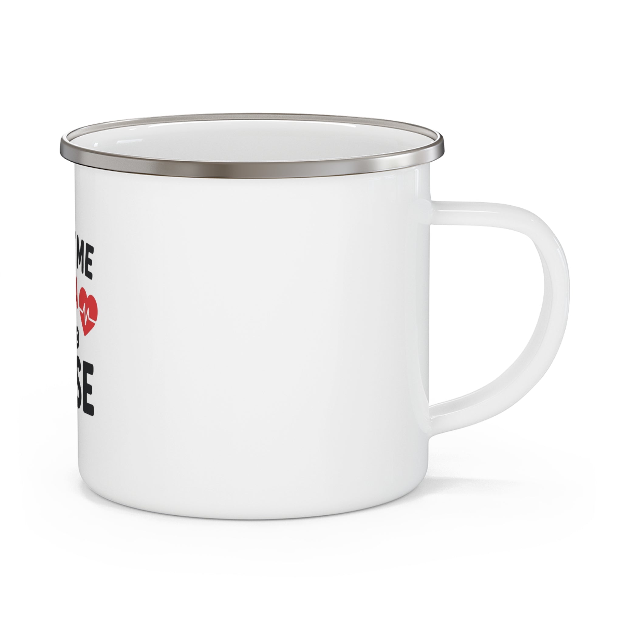 Enamel Mug - "Trust Me I'm a Nurse" Camping Coffee Cup