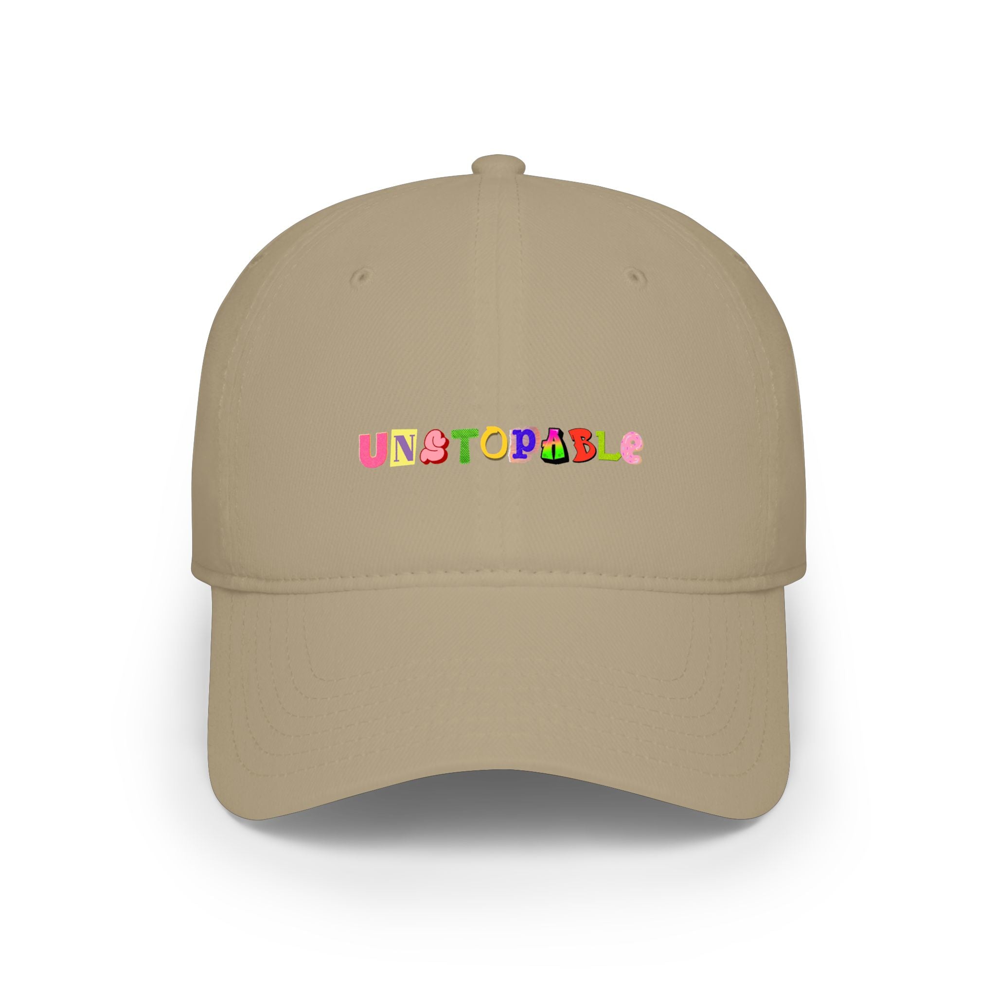 Unstoppable Colorblock Low Profile Baseball Cap