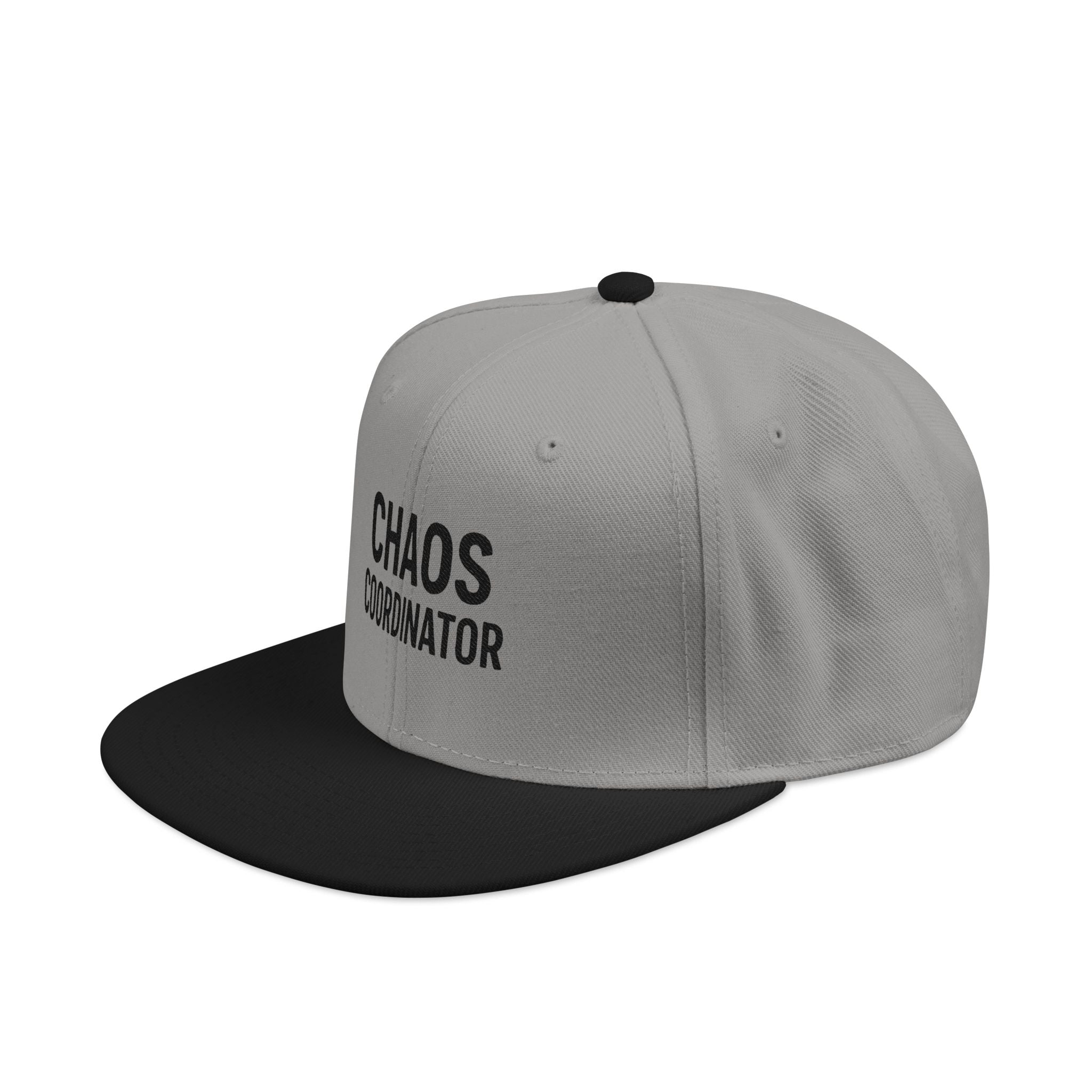 Embroidered Minimal Flag Snapback Hat