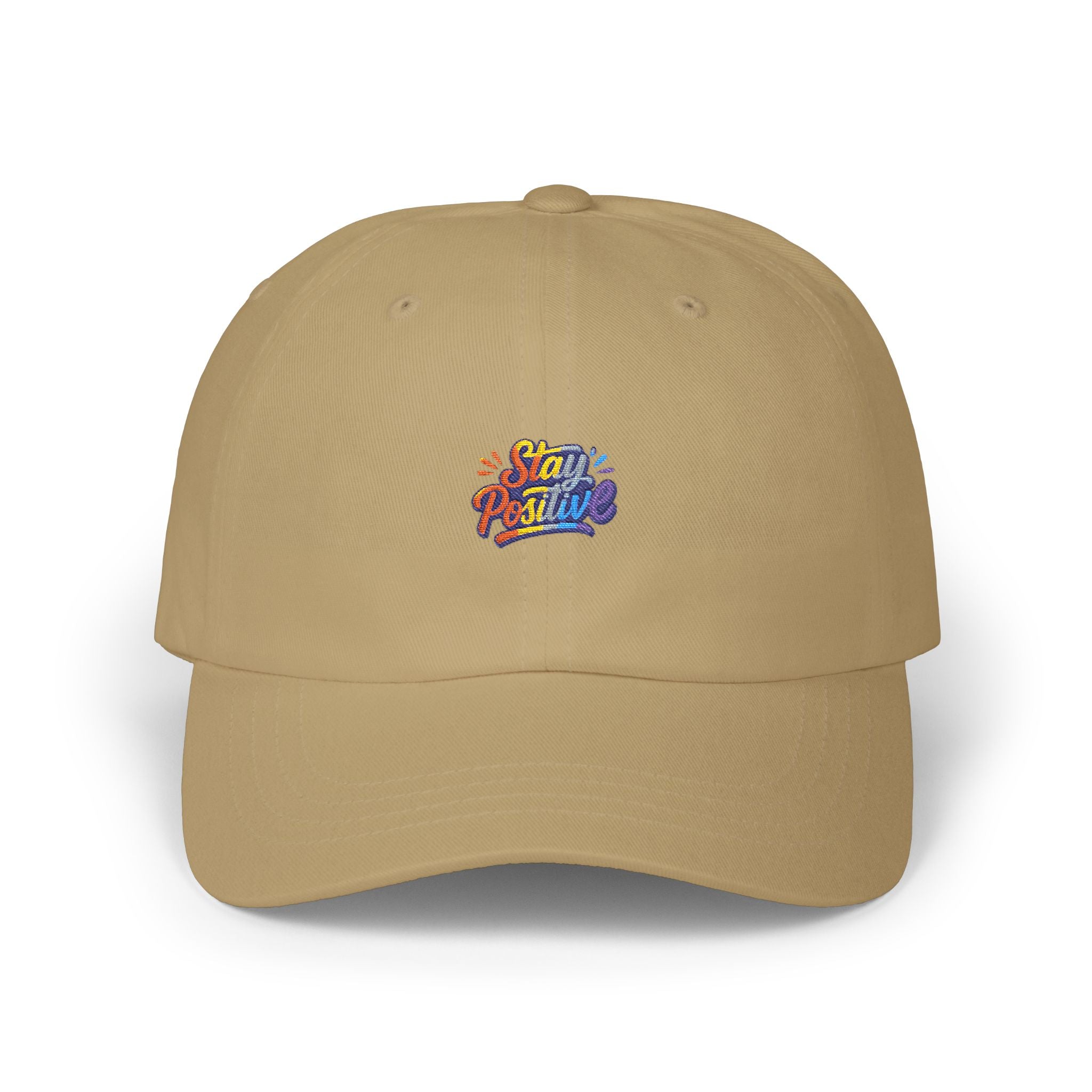 Classic Dad Cap — Colorful 'Stay Rad' Embroidered Baseball Hat