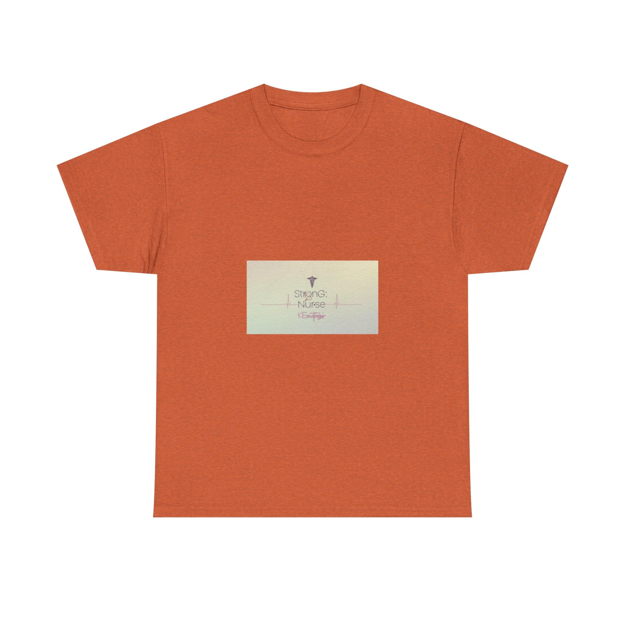 Inspirational Cross Tee – 'Be Strong & Courageous' Christian Faith T-Shirt