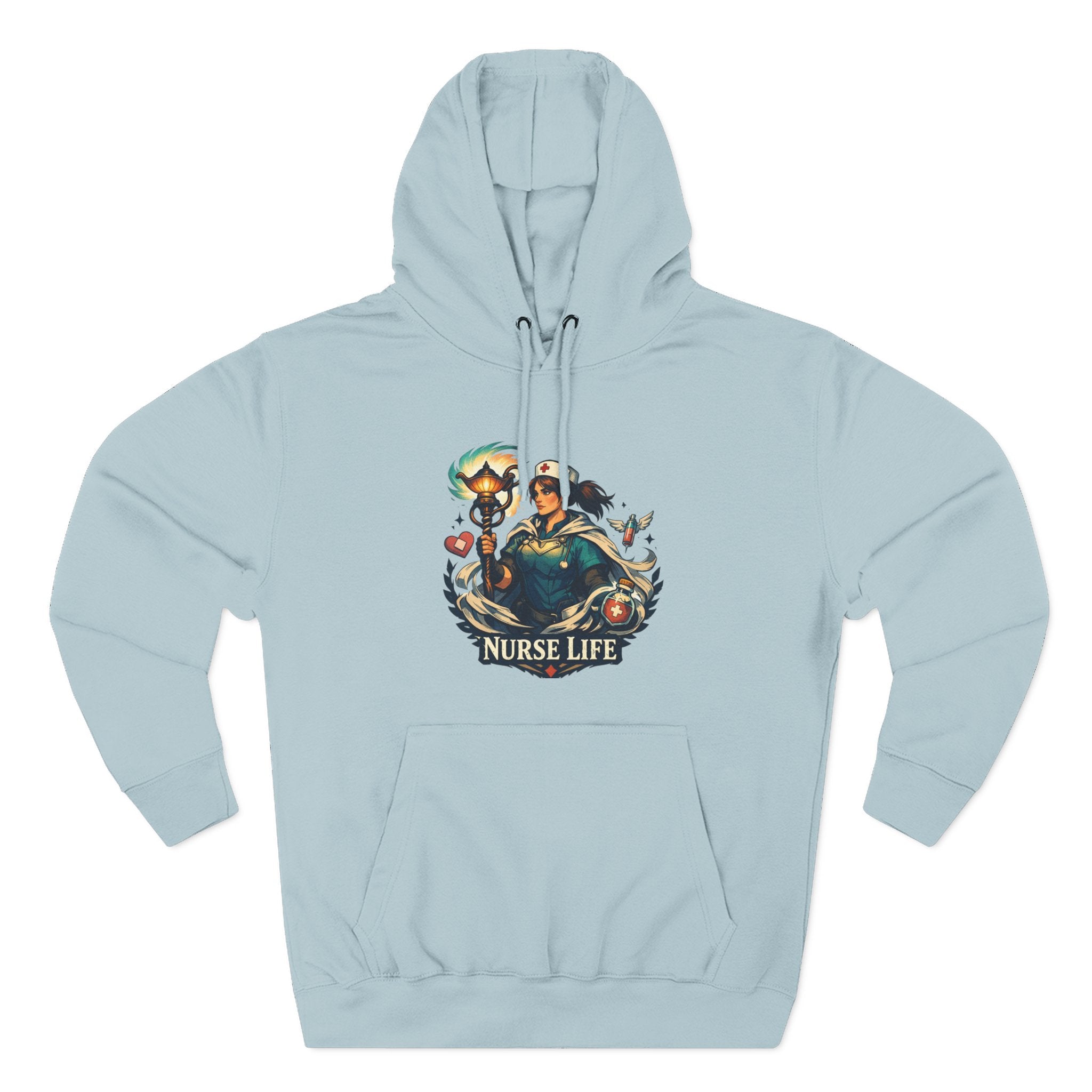 Nurse Life Rainbow Hoodie