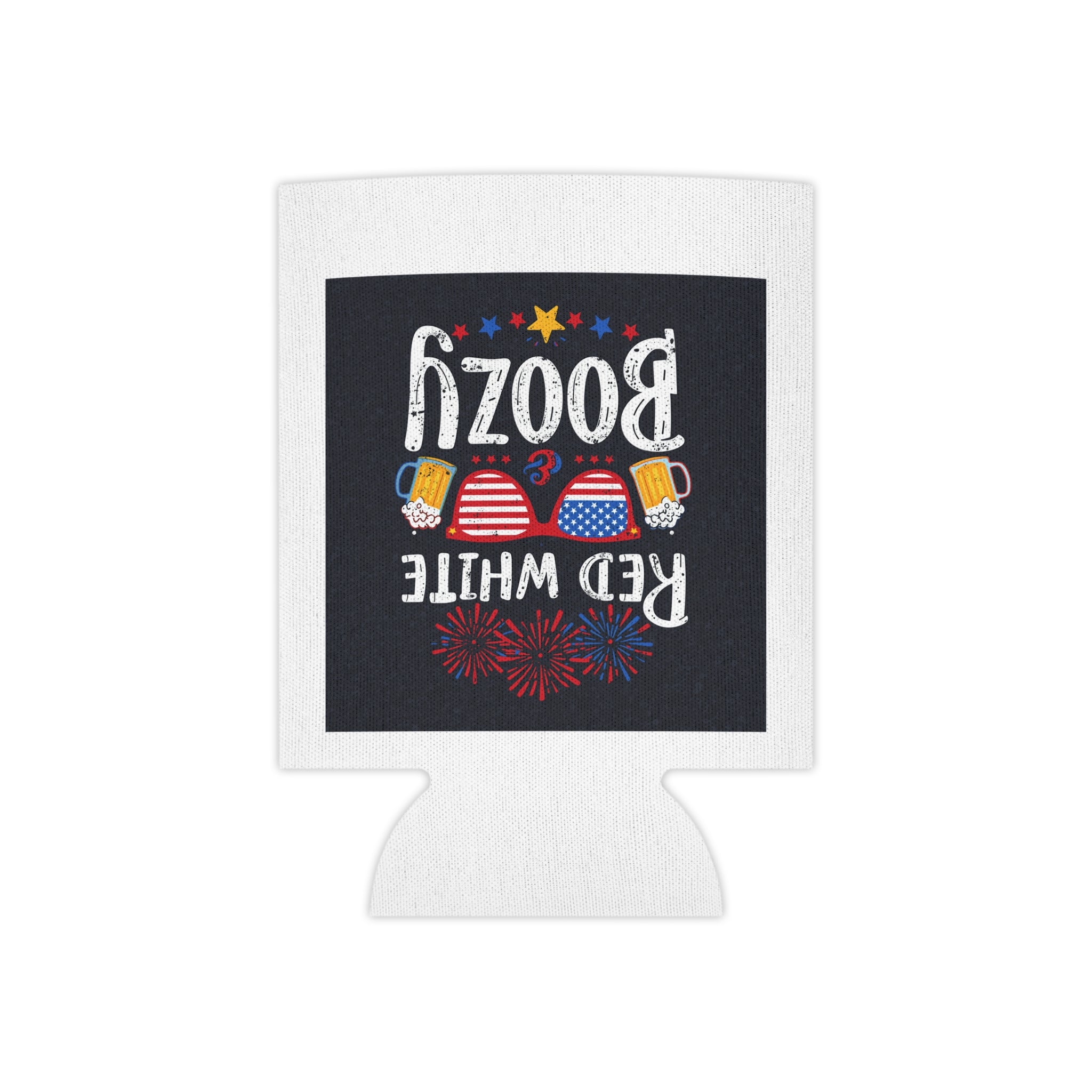 Party Like 1776 Can Cooler – Patriotic 4th of July Beer Koozie