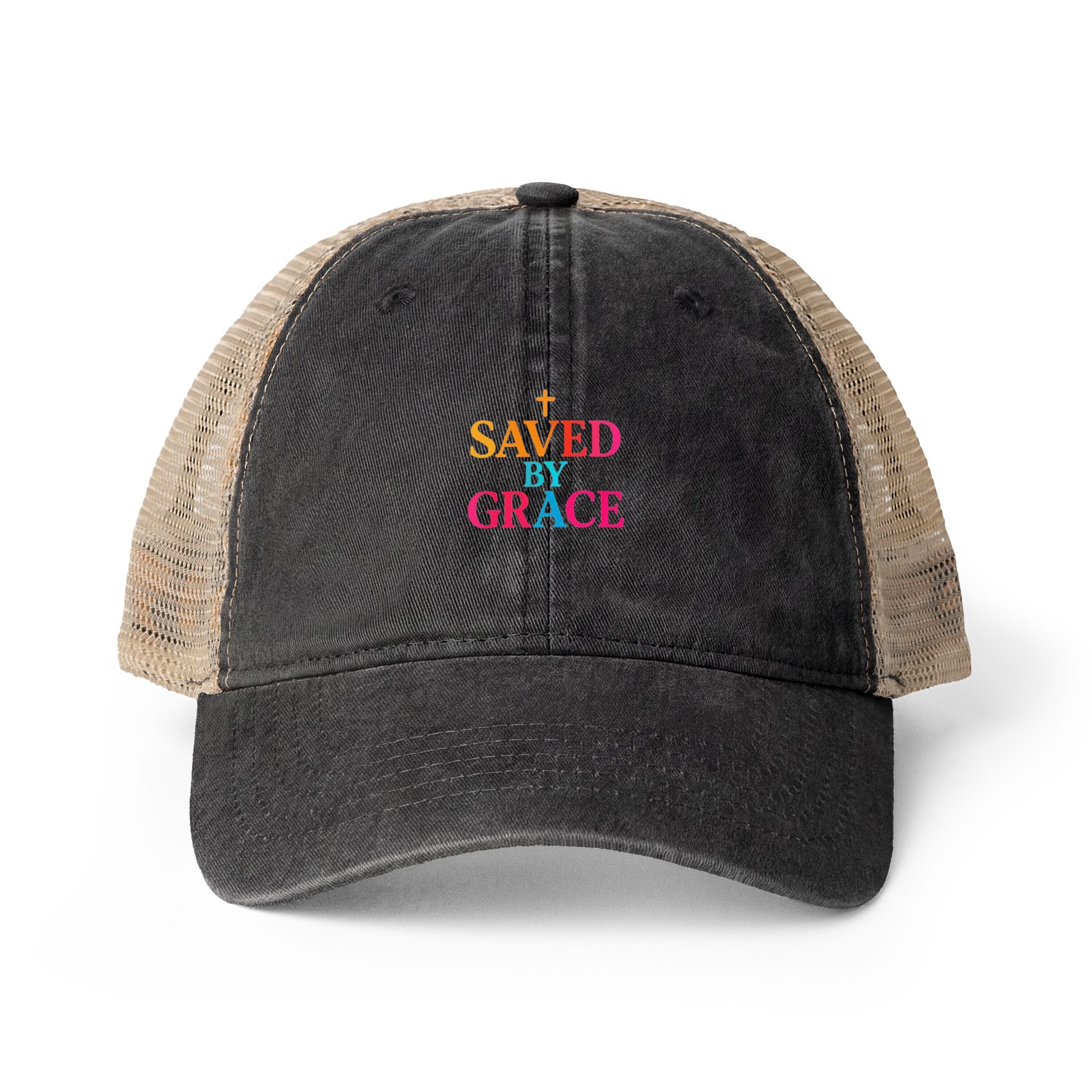 Women's Washed Mesh-Back Cap
