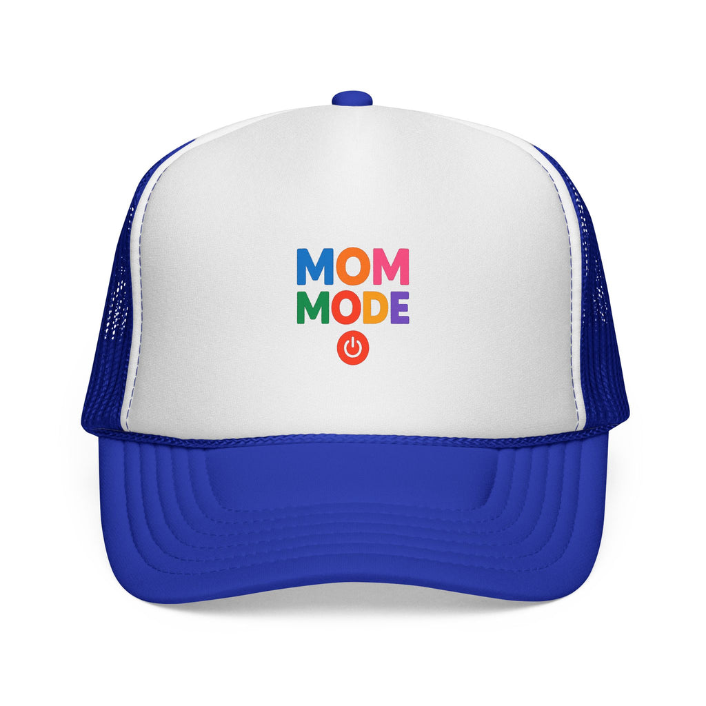 Mom Mode Trucker Cap — Colorful Playful Mom Hat