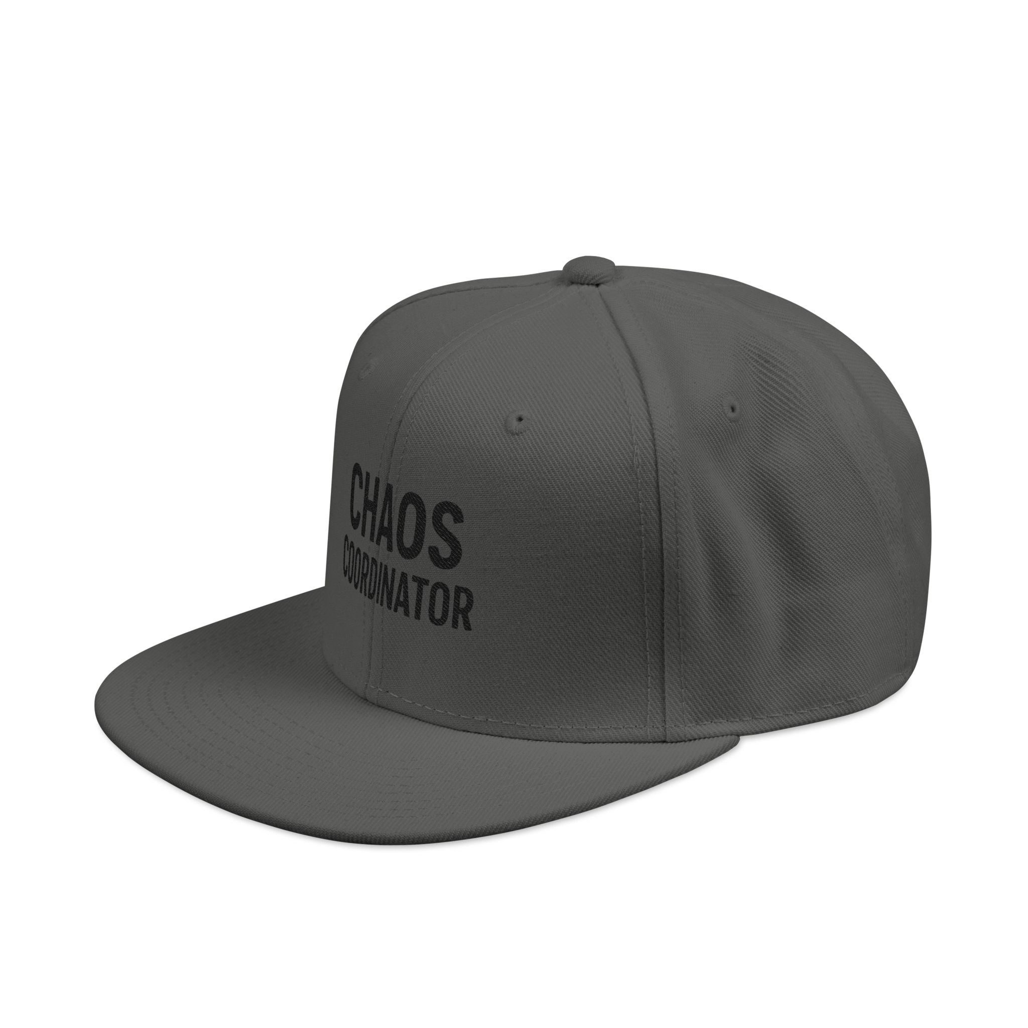 Embroidered Minimal Flag Snapback Hat