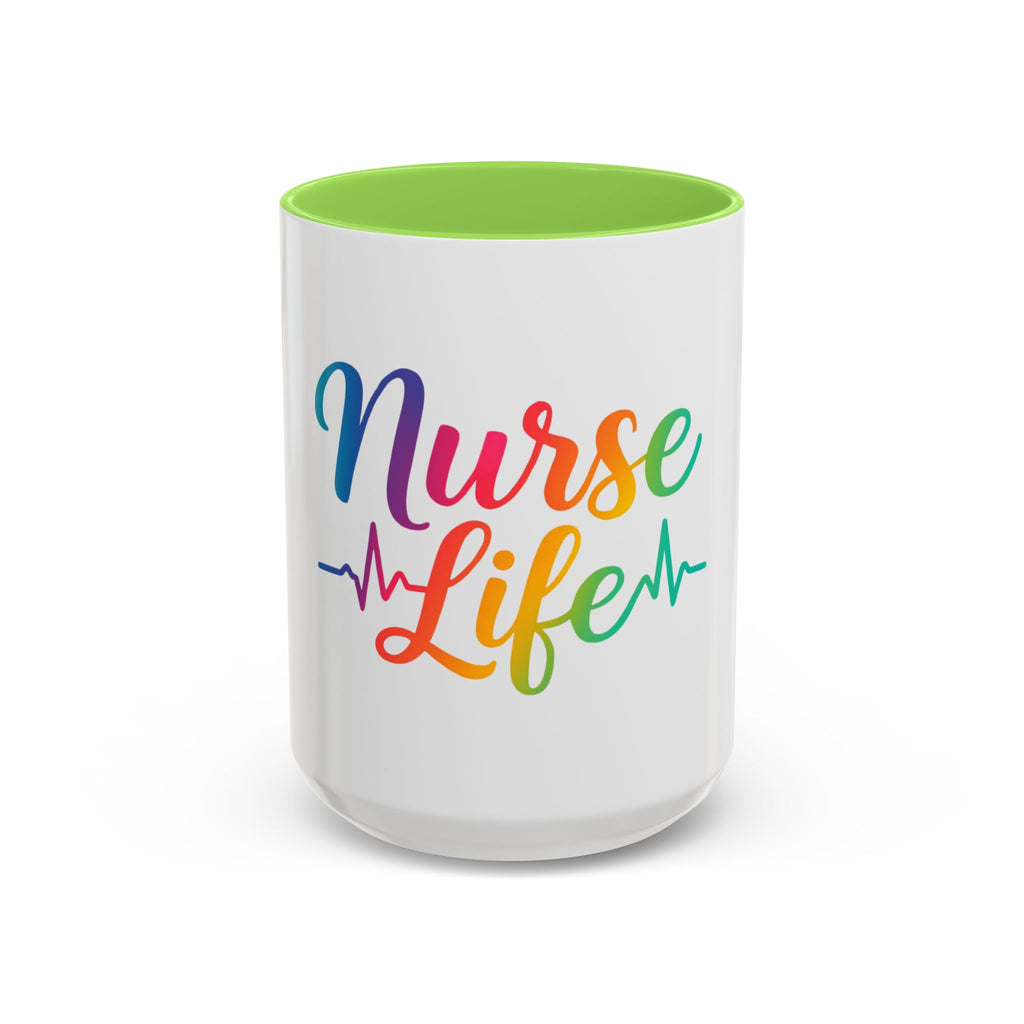 Nurse Life Rainbow Coffee Mug (11oz & 15oz)