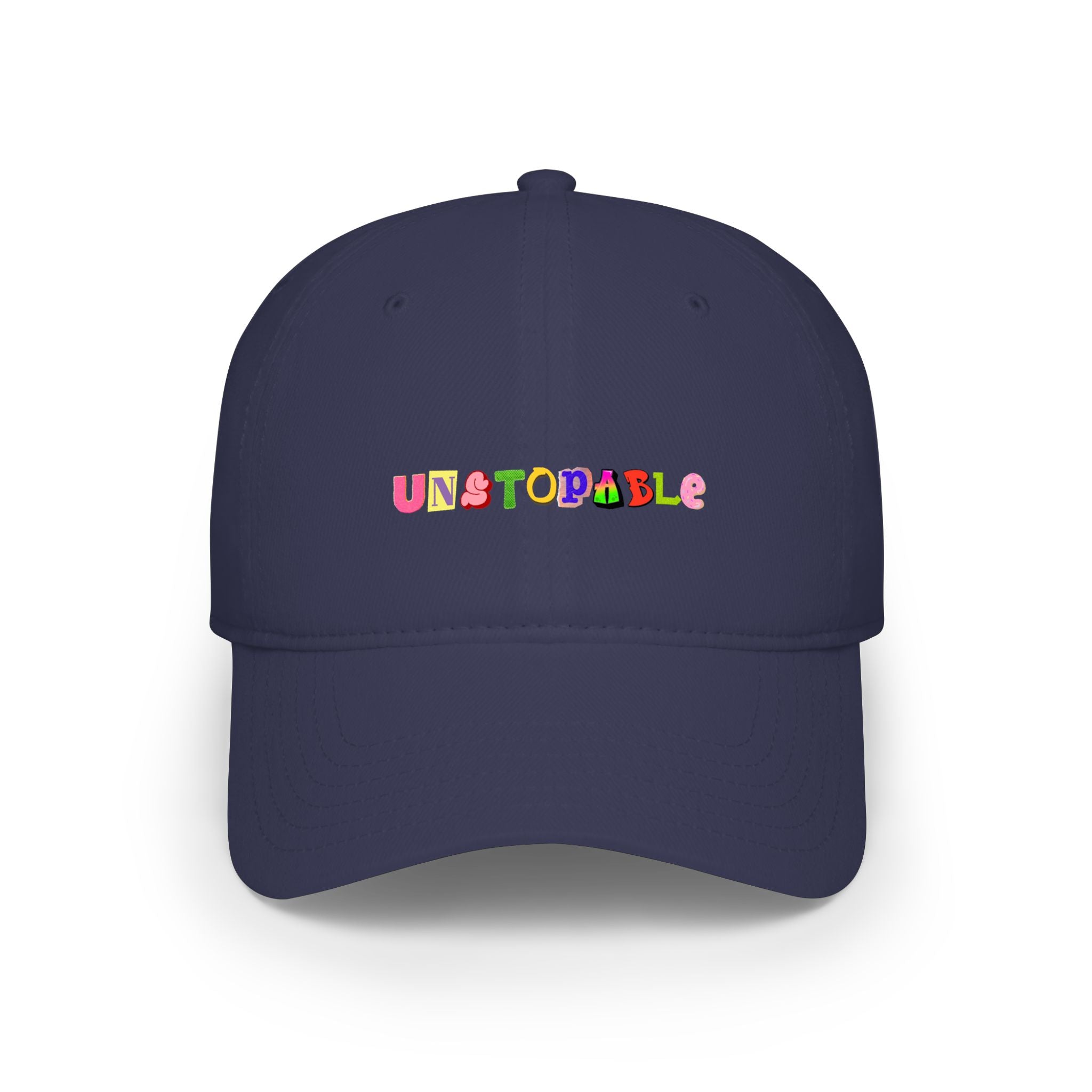 Unstoppable Colorblock Low Profile Baseball Cap
