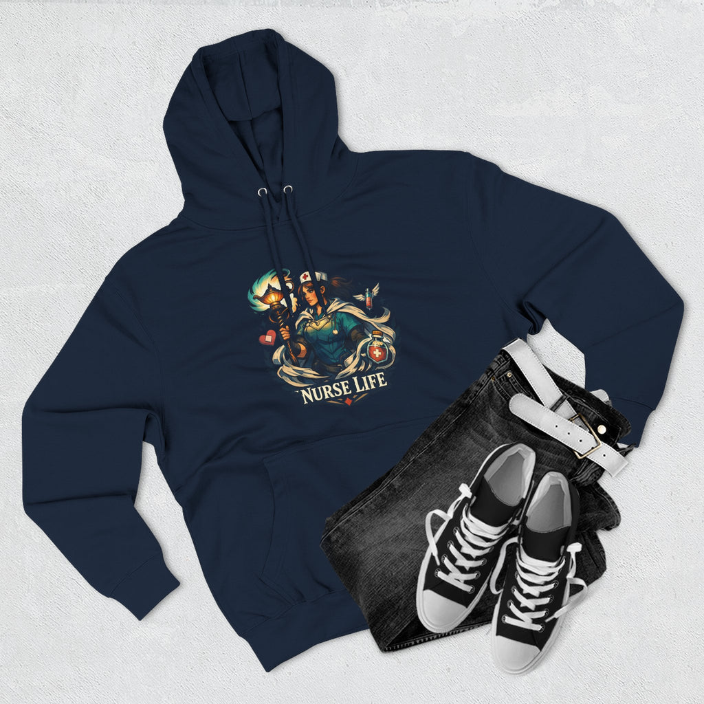 Nurse Life Rainbow Hoodie