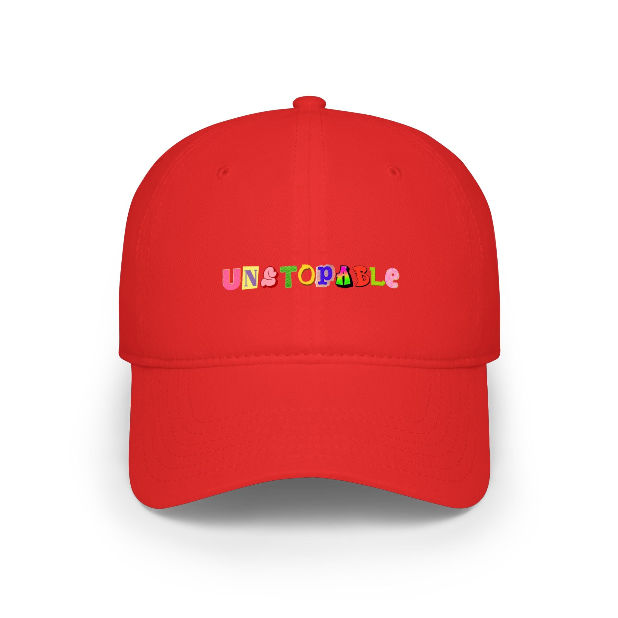 Unstoppable Colorblock Low Profile Baseball Cap