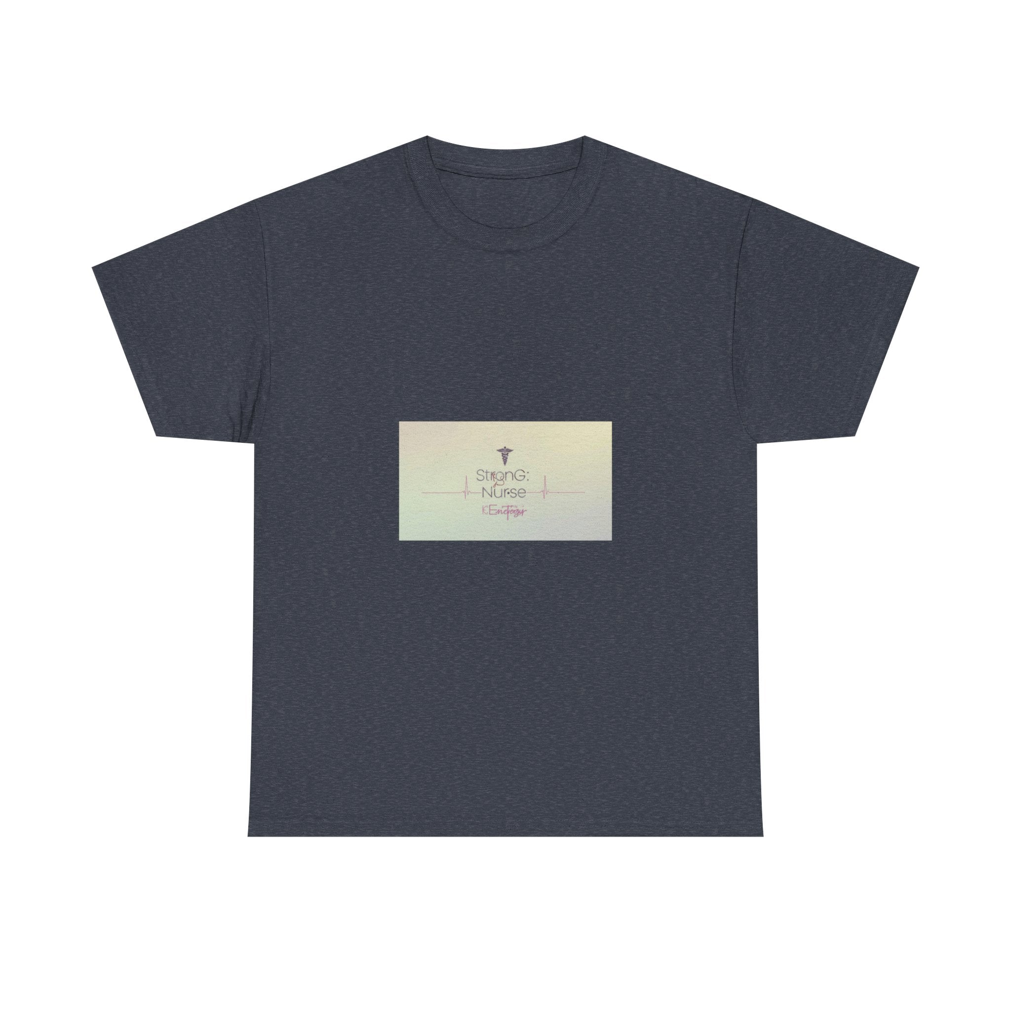 Inspirational Cross Tee – 'Be Strong & Courageous' Christian Faith T-Shirt