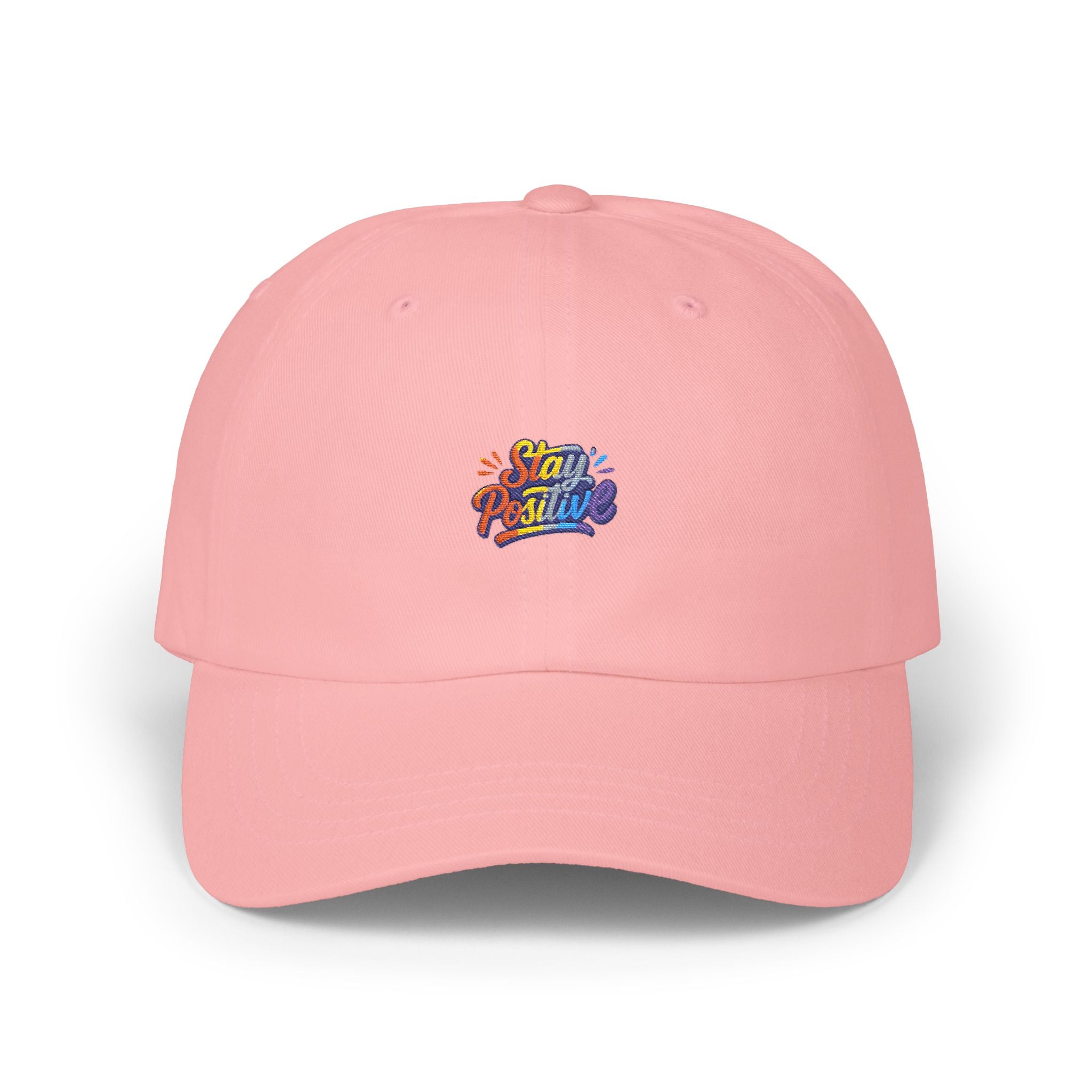 Classic Dad Cap — Colorful 'Stay Rad' Embroidered Baseball Hat