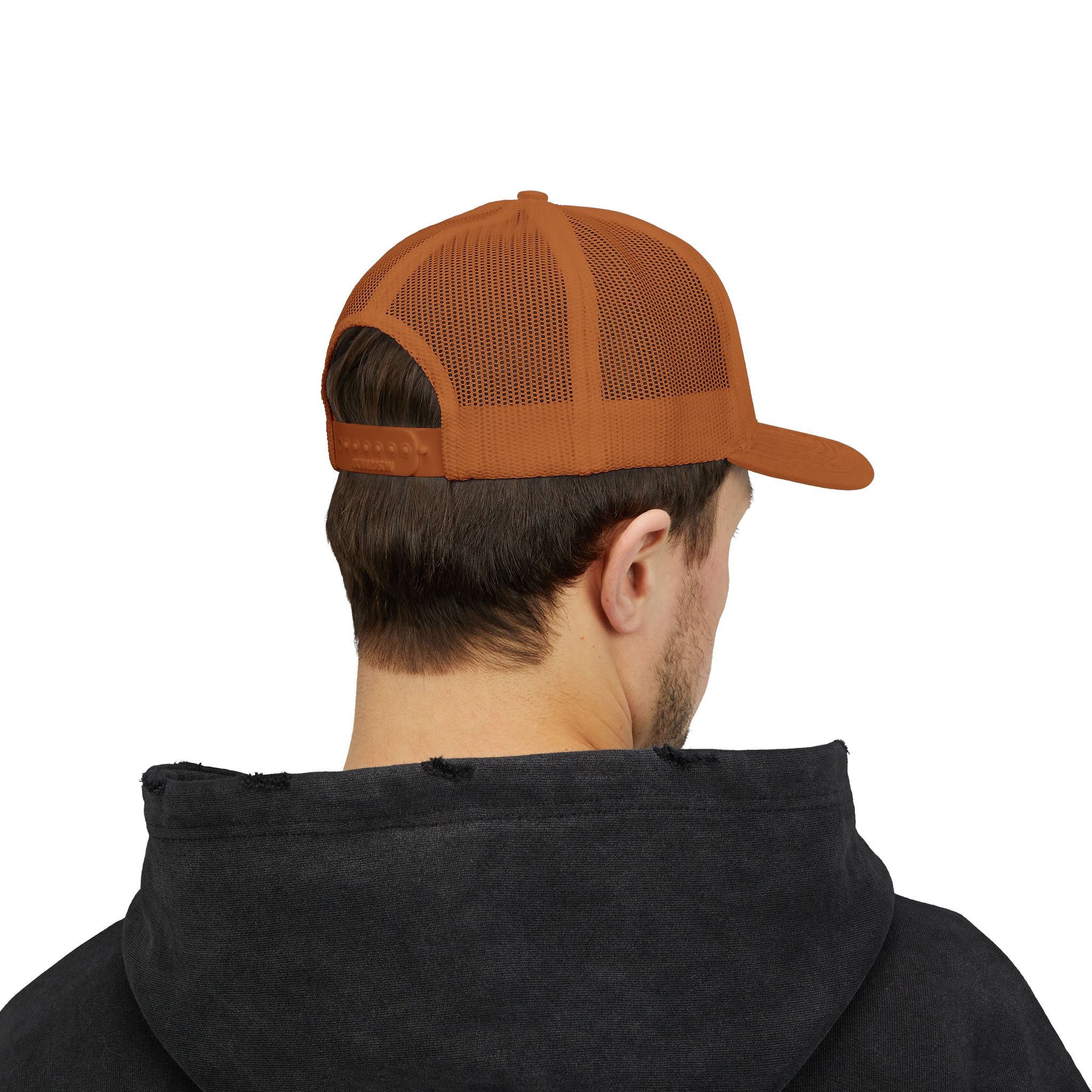 Trucker Cap — 'Mentally Somewhere Else' Minimal Embroidered Snapback