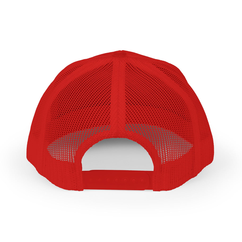 Trucker Cap — 'Mentally Somewhere Else' Minimal Embroidered Snapback