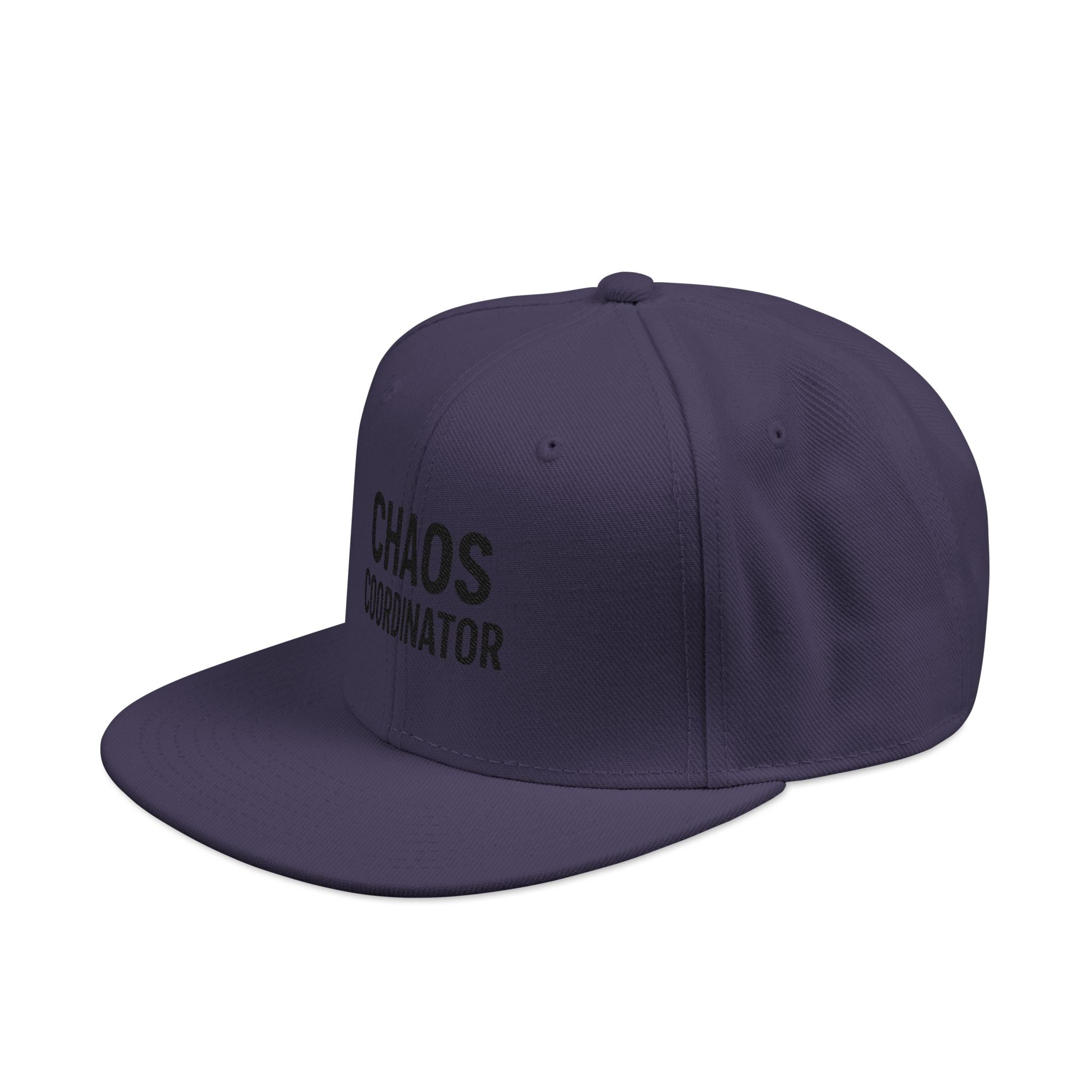Embroidered Minimal Flag Snapback Hat