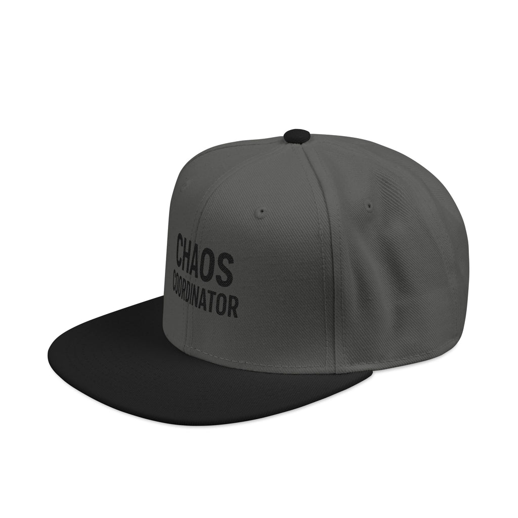 Embroidered Minimal Flag Snapback Hat