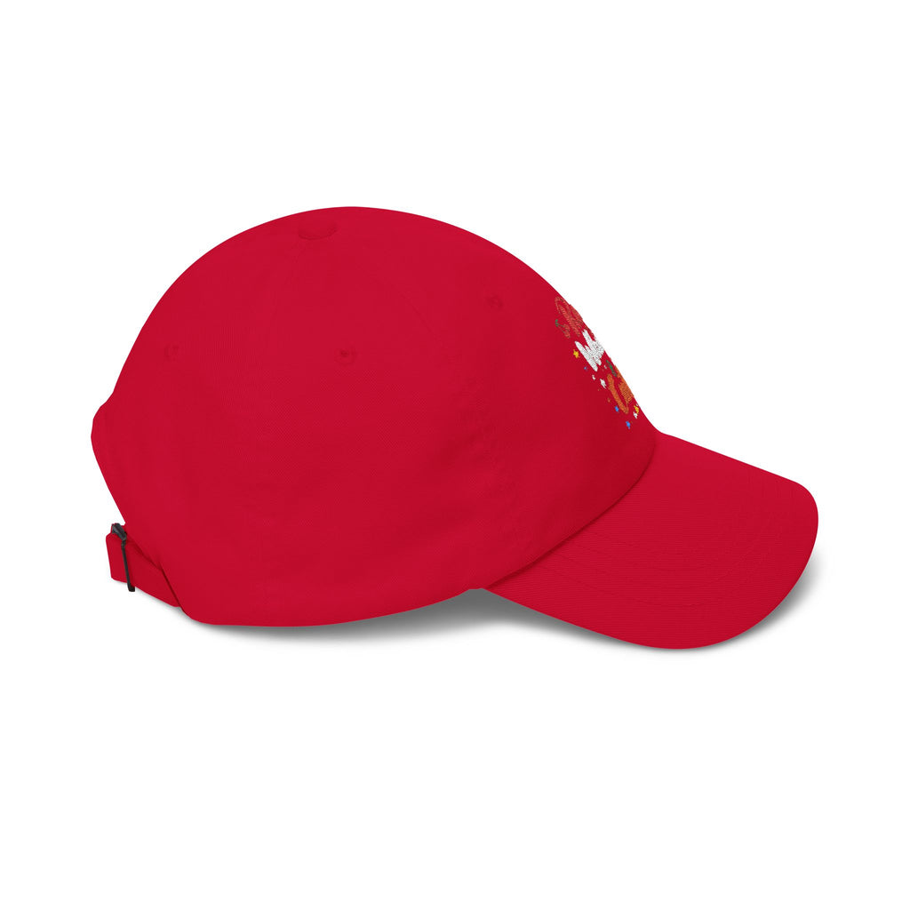 Dad Cap — "Freedom Looks On Us" Patriotic American Flag Baseball Hat