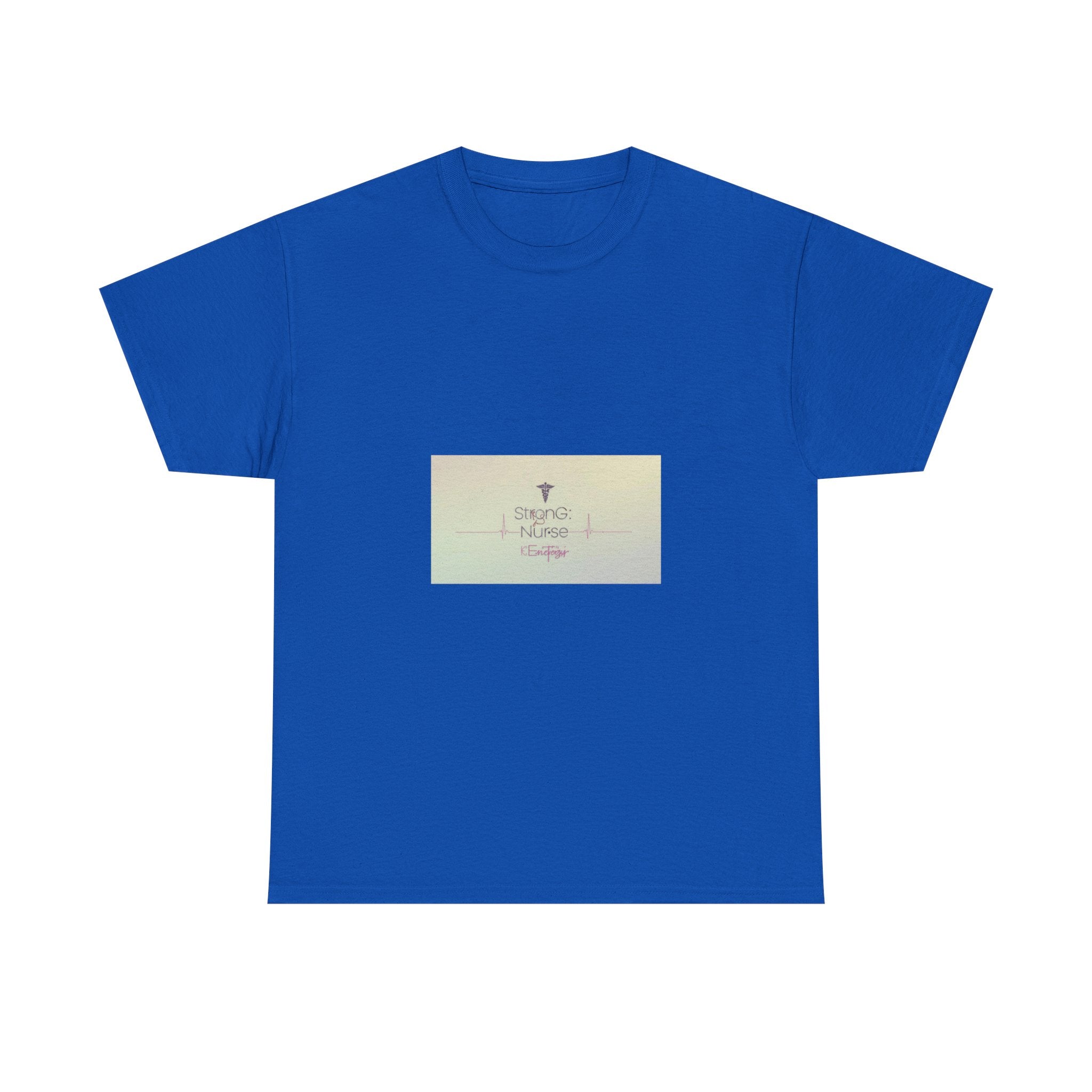 Inspirational Cross Tee – 'Be Strong & Courageous' Christian Faith T-Shirt