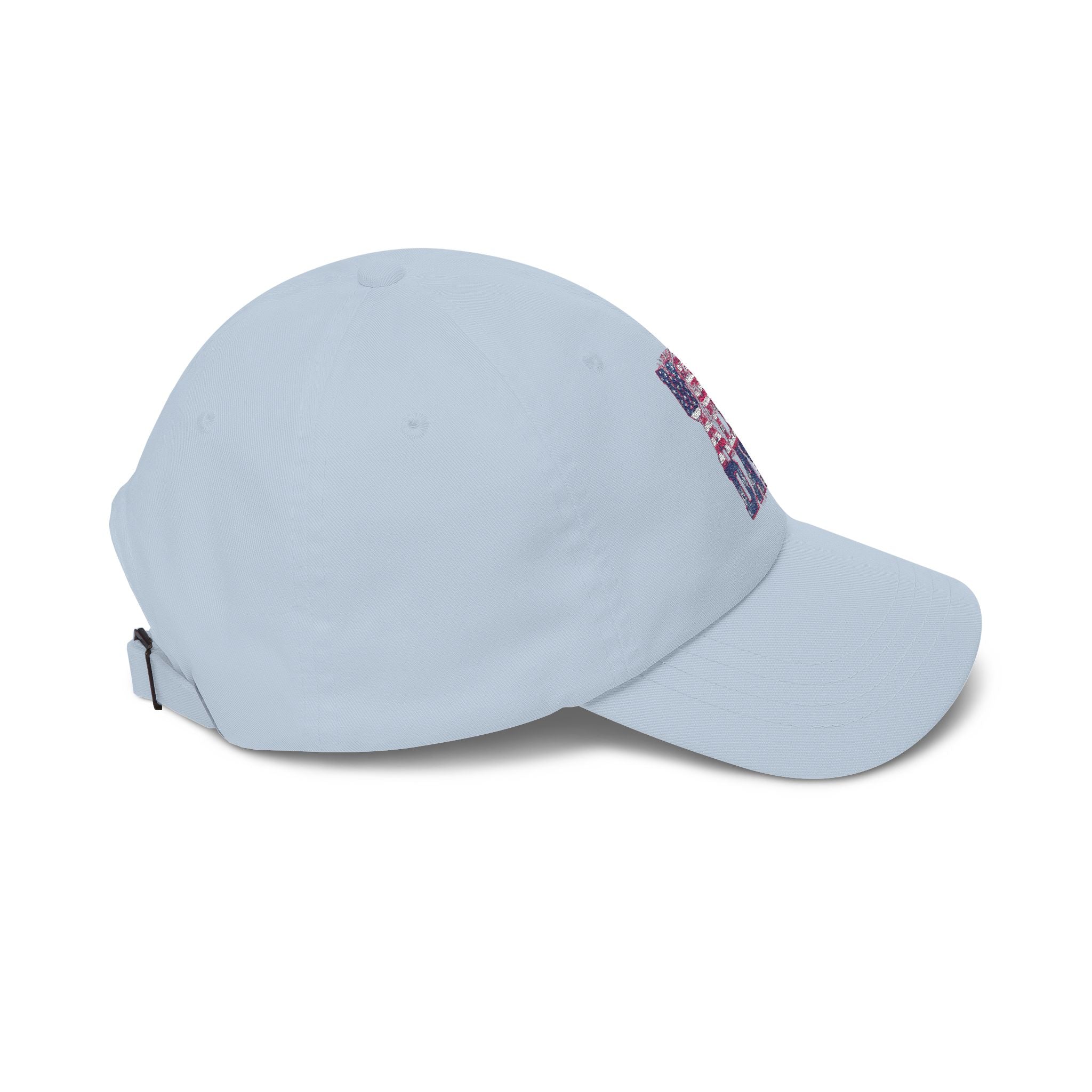 Dad Cap — "Freedom Looks On Us" Patriotic American Flag Baseball Hat