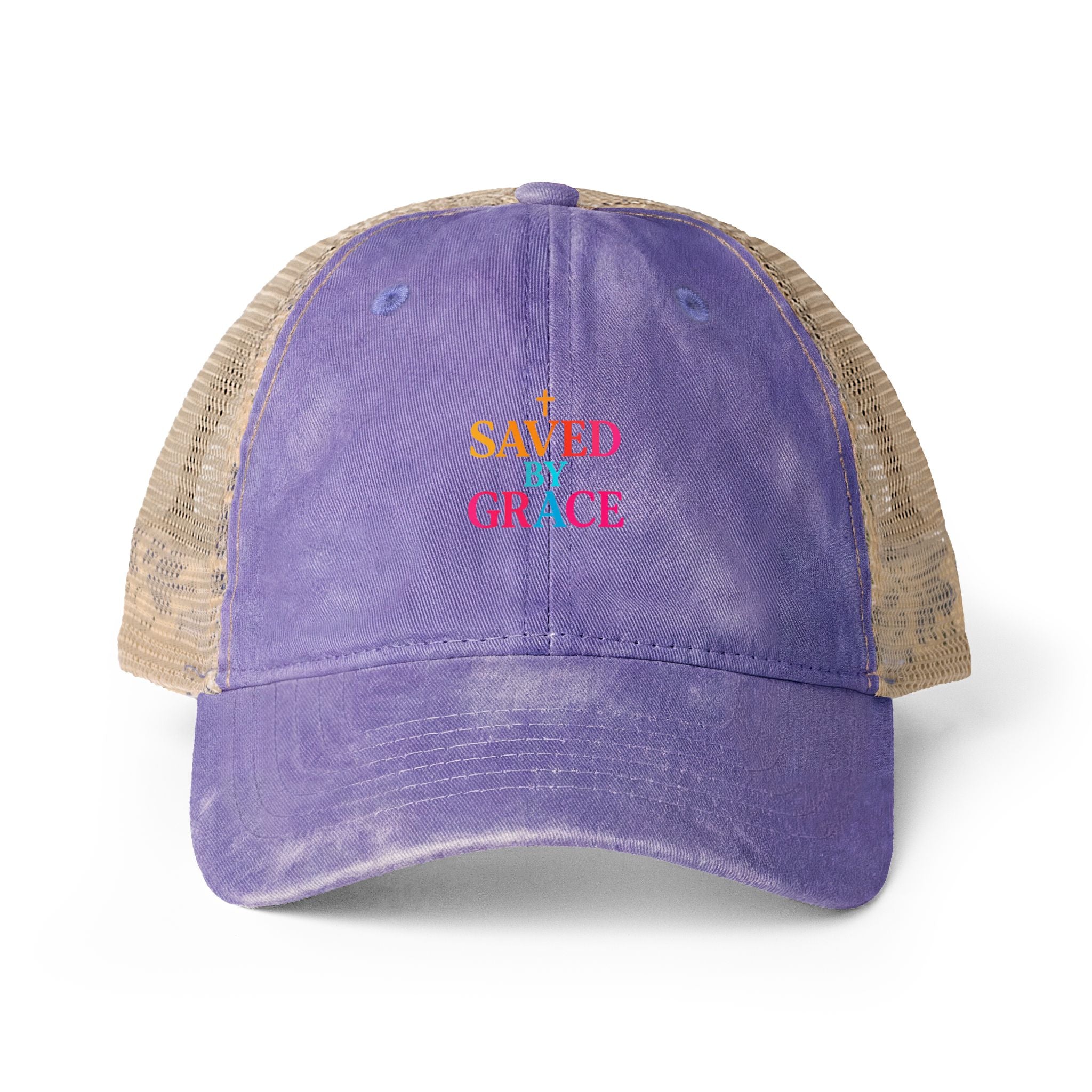 Women's Washed Mesh-Back Cap