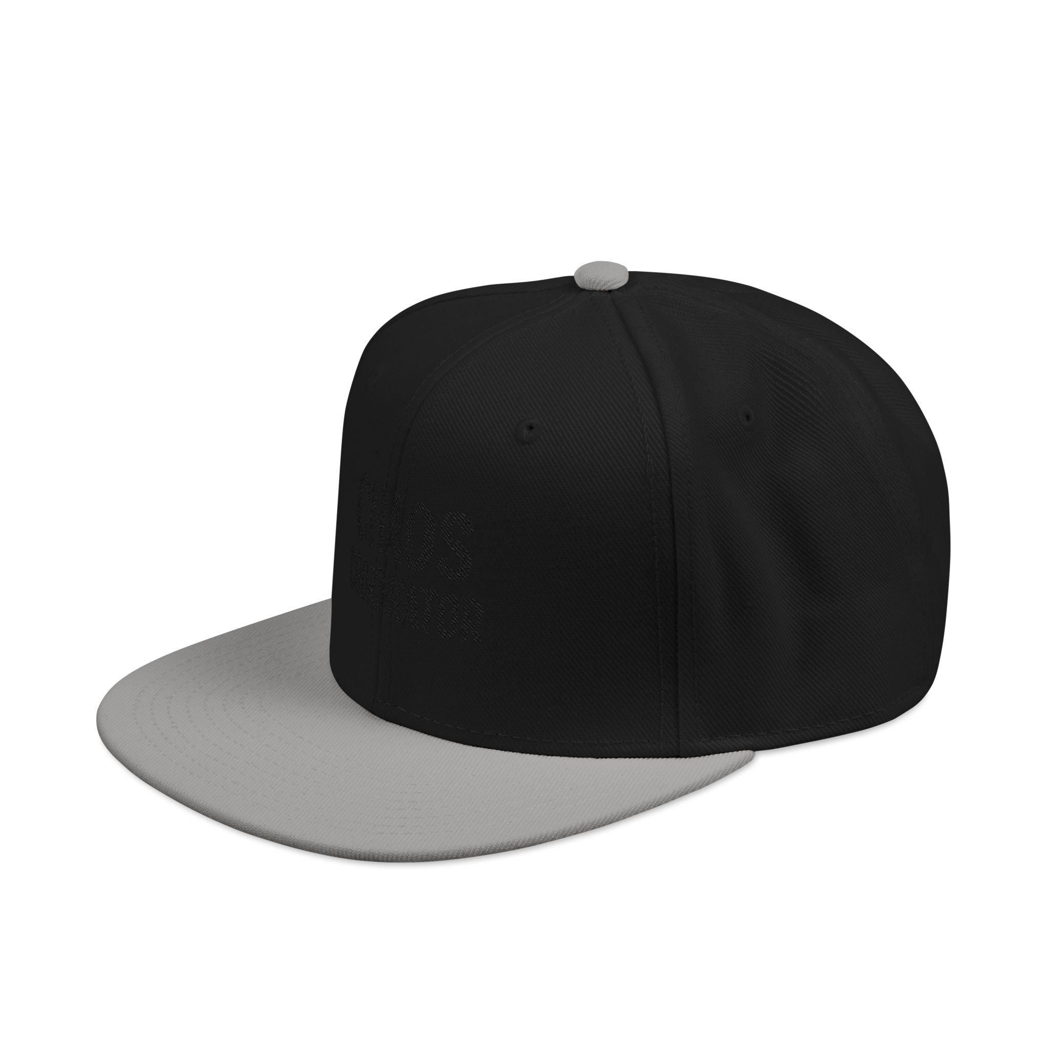 Embroidered Minimal Flag Snapback Hat