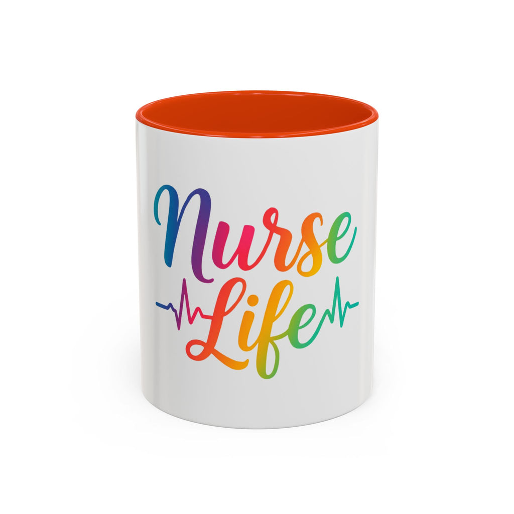 Nurse Life Rainbow Coffee Mug (11oz & 15oz)