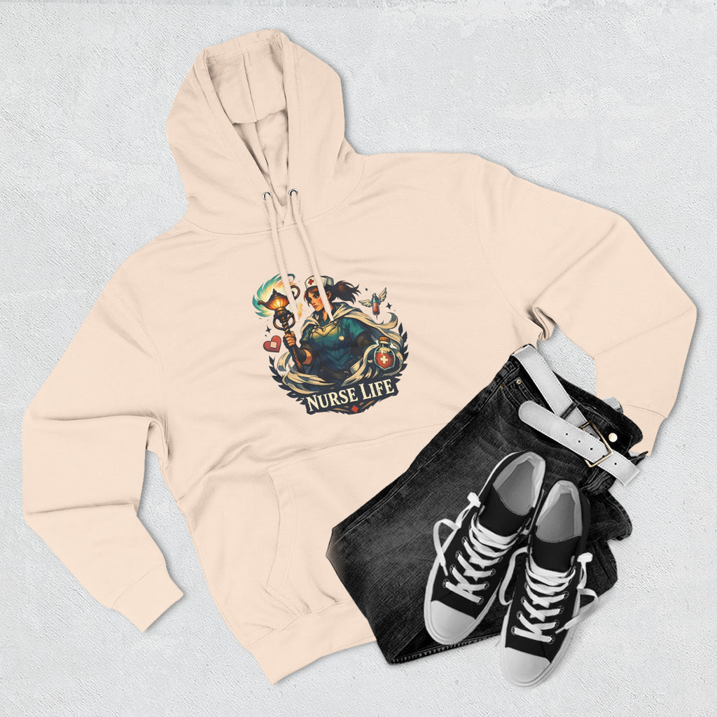 Nurse Life Rainbow Hoodie