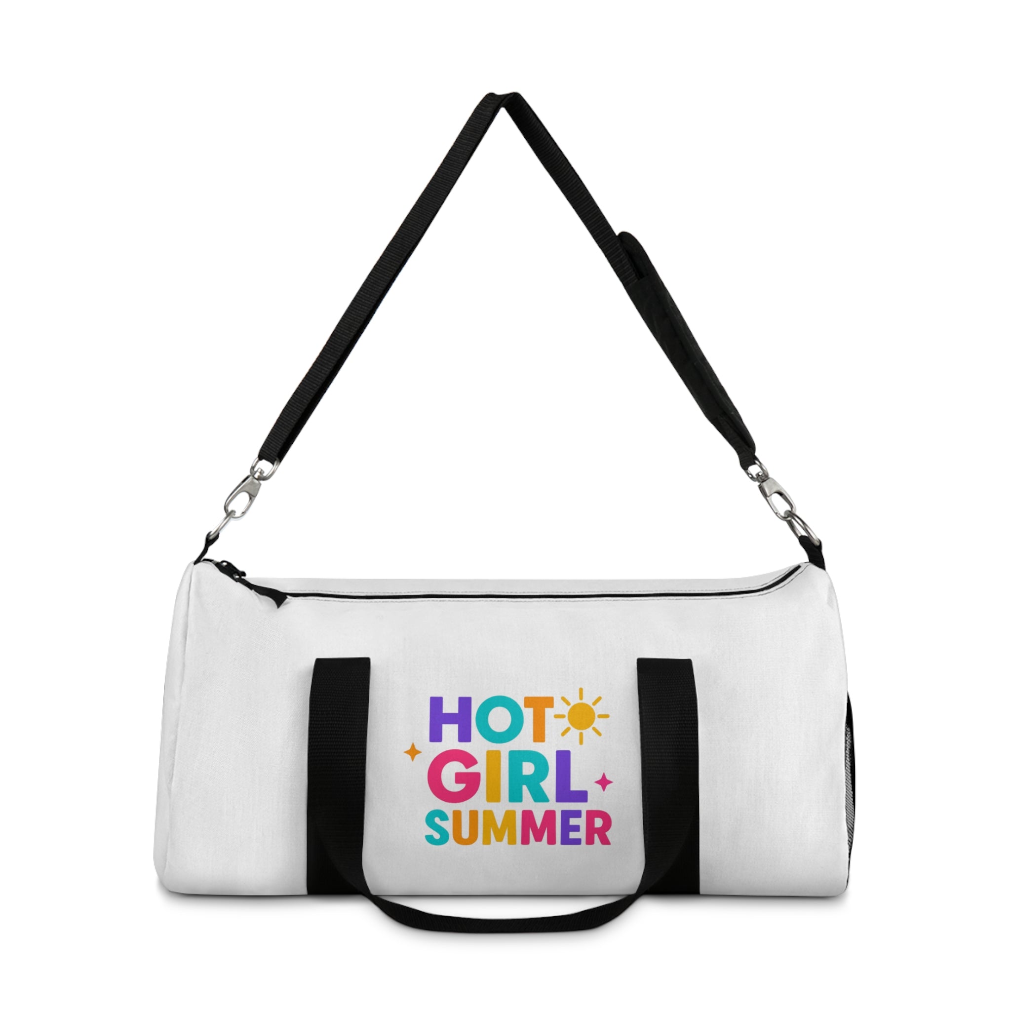 Hot Girl Summer Duffel Bag — Colorful Cute Travel Gym Bag