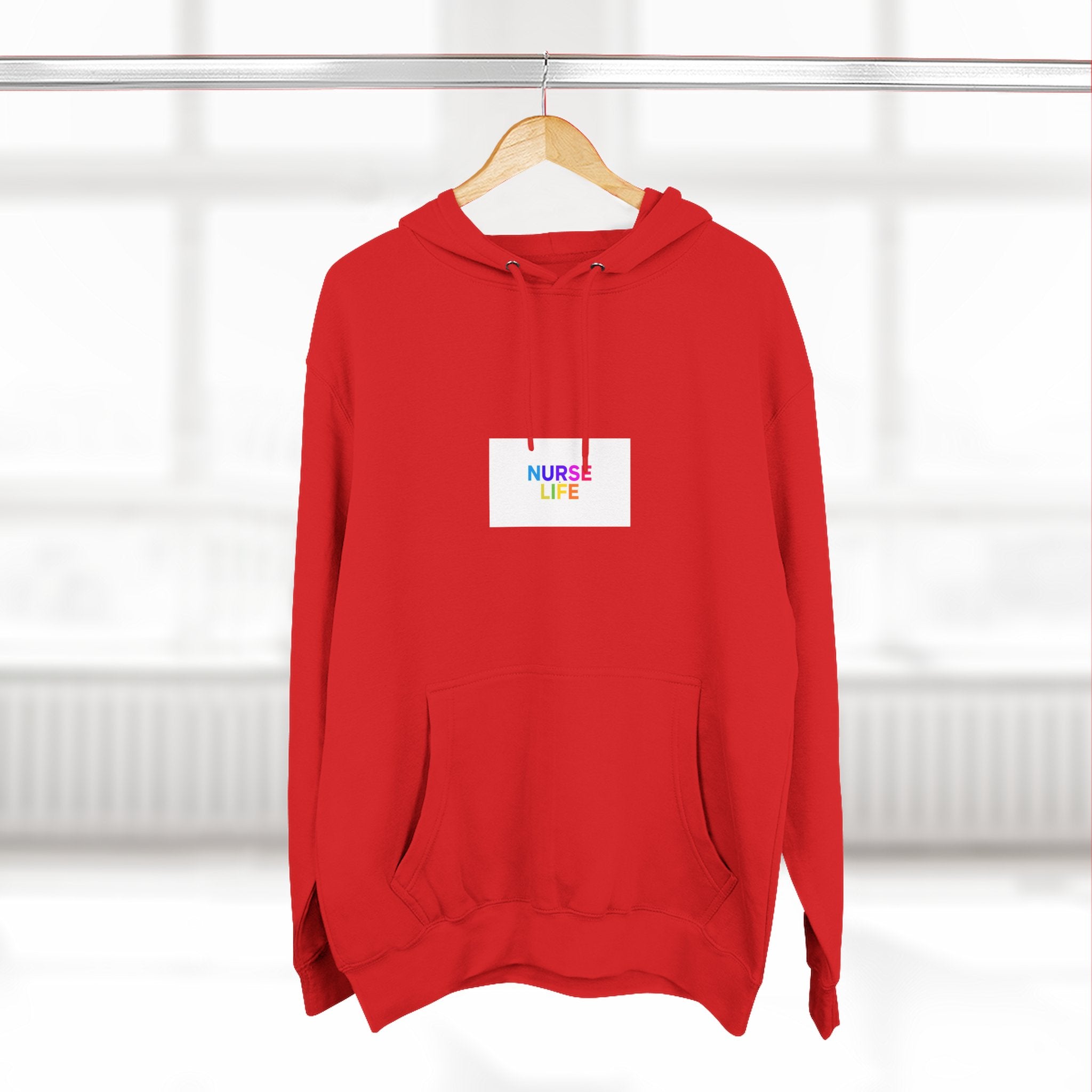 Nurse Life Rainbow Hoodie