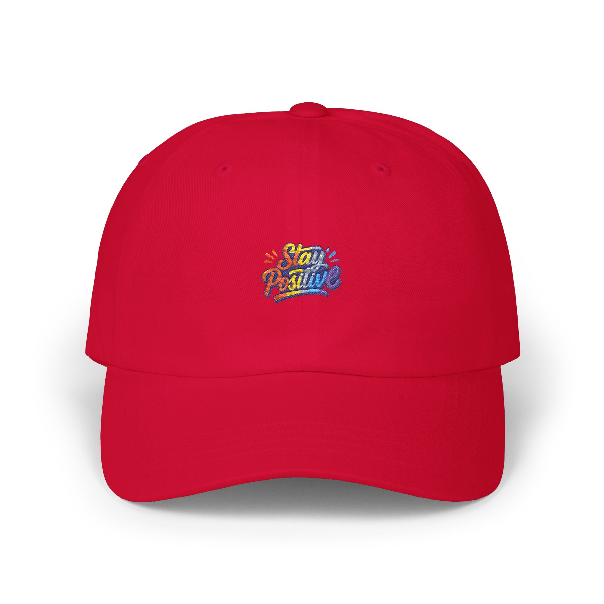 Classic Dad Cap — Colorful 'Stay Rad' Embroidered Baseball Hat