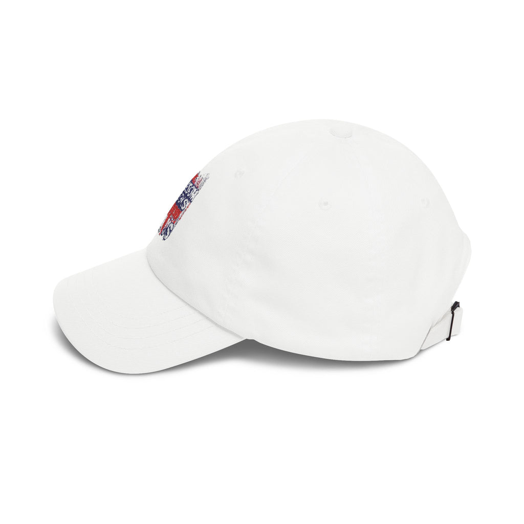 Dad Cap — "Freedom Looks On Us" Patriotic American Flag Baseball Hat