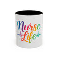Nurse Life Rainbow Coffee Mug (11oz & 15oz)
